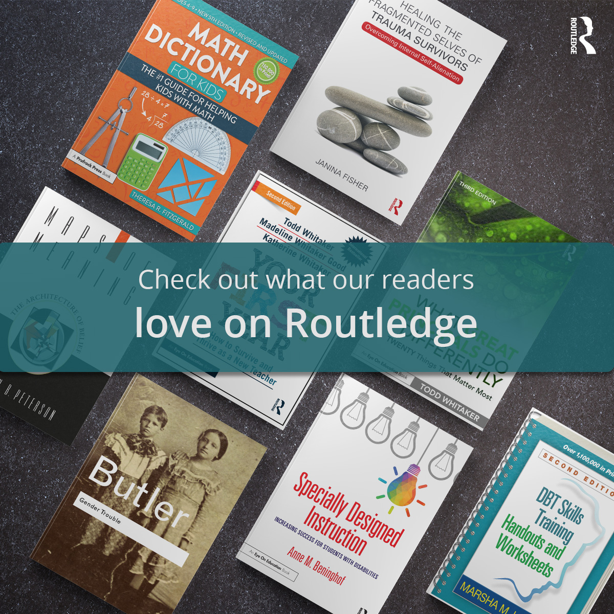 Routledge Books Facebook ad
