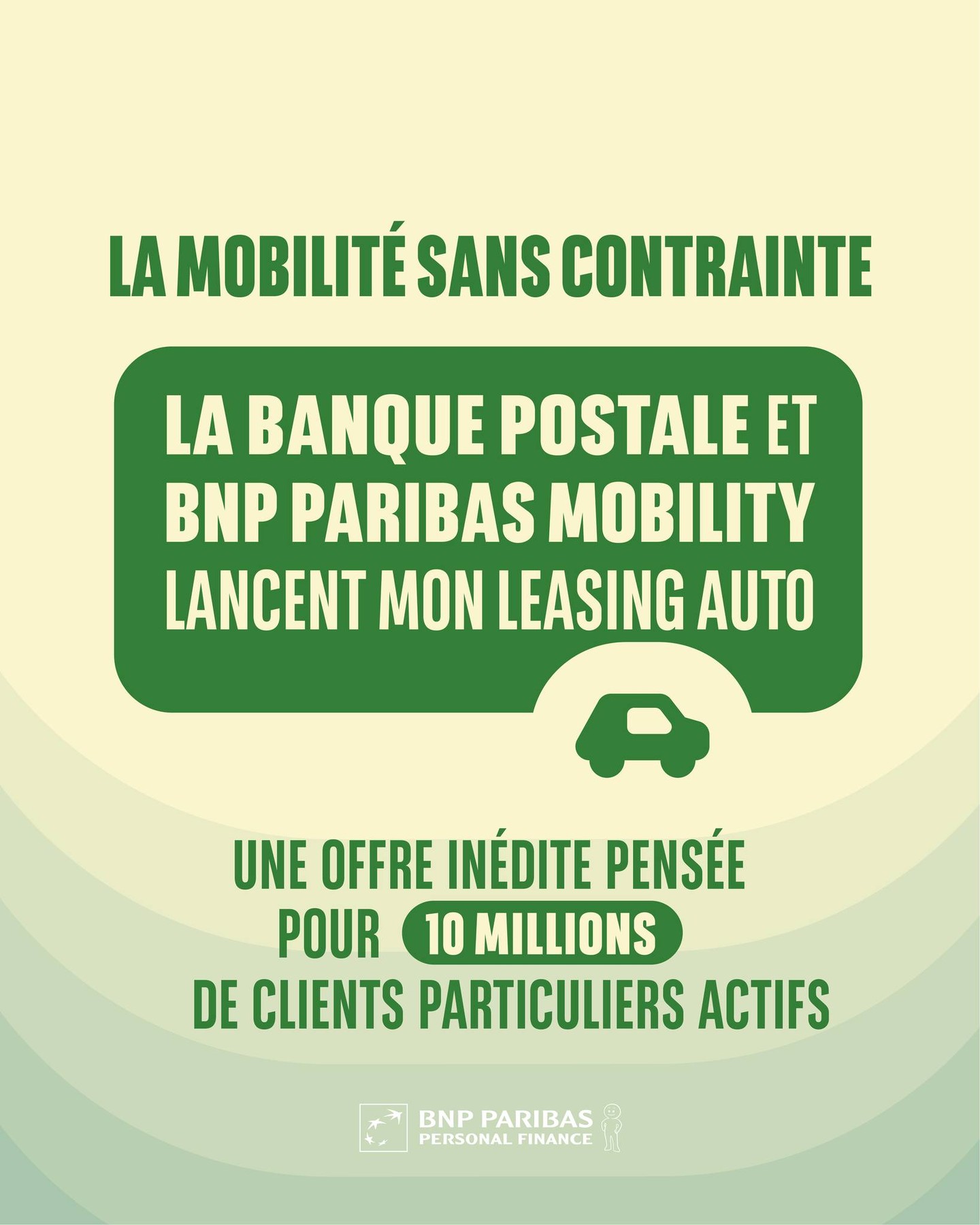 BNP Paribas Personal Finance Facebook ad: Votre prochaine voiture est à portée de clic!