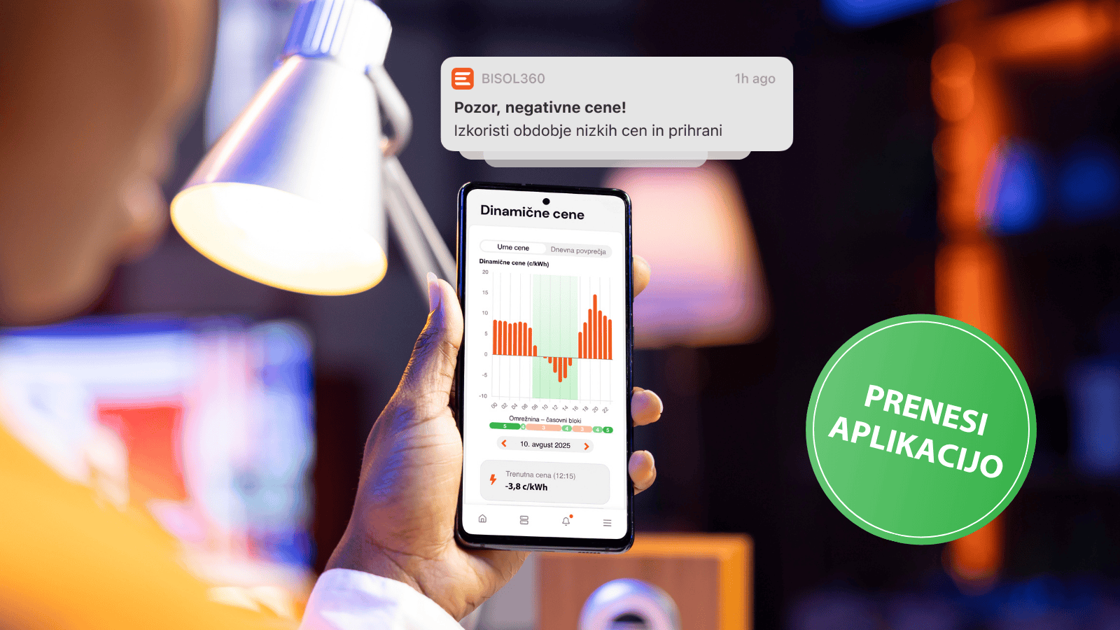 BISOL Energija Facebook ad