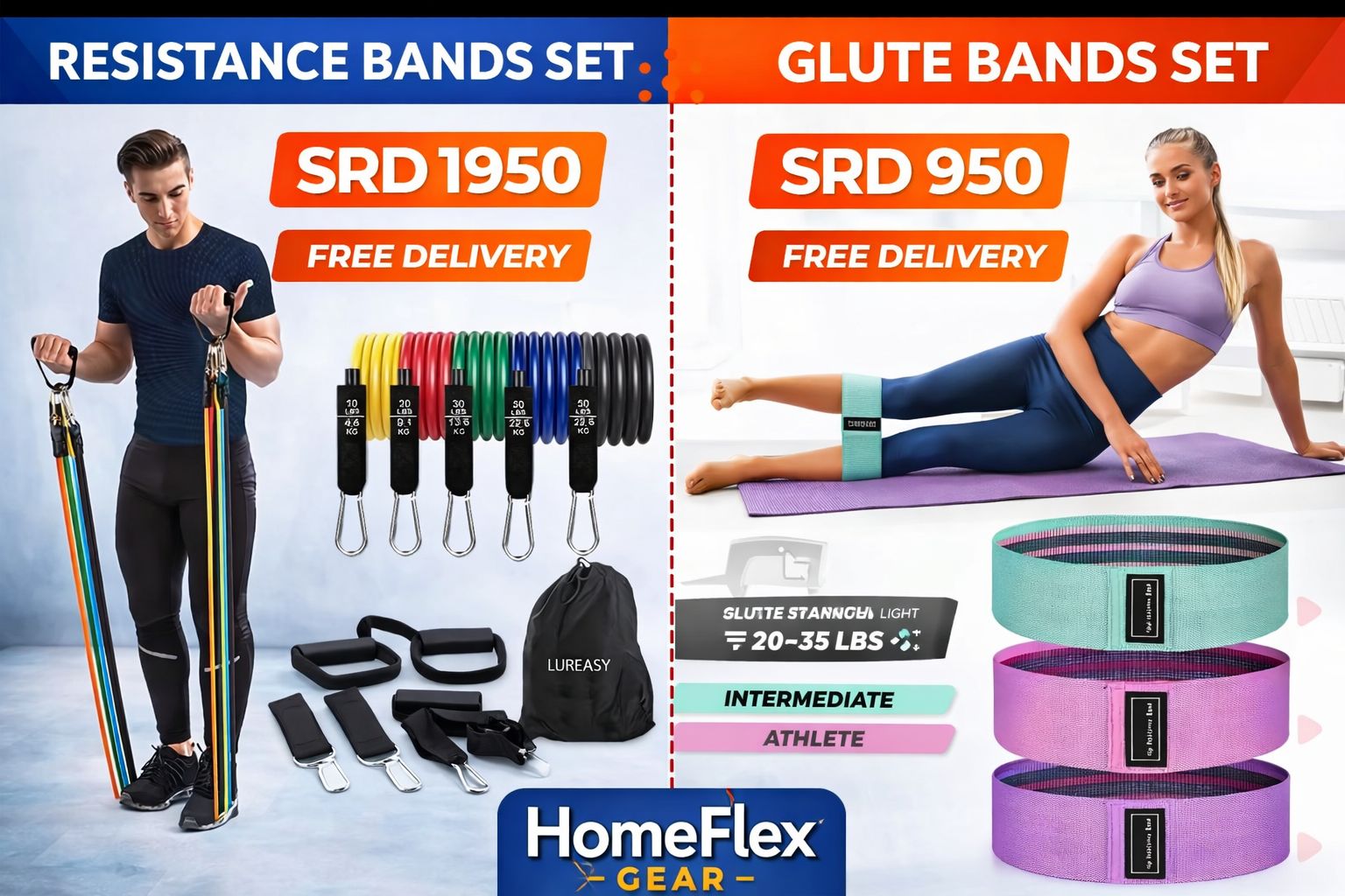 HomeFlex Gear Facebook ad