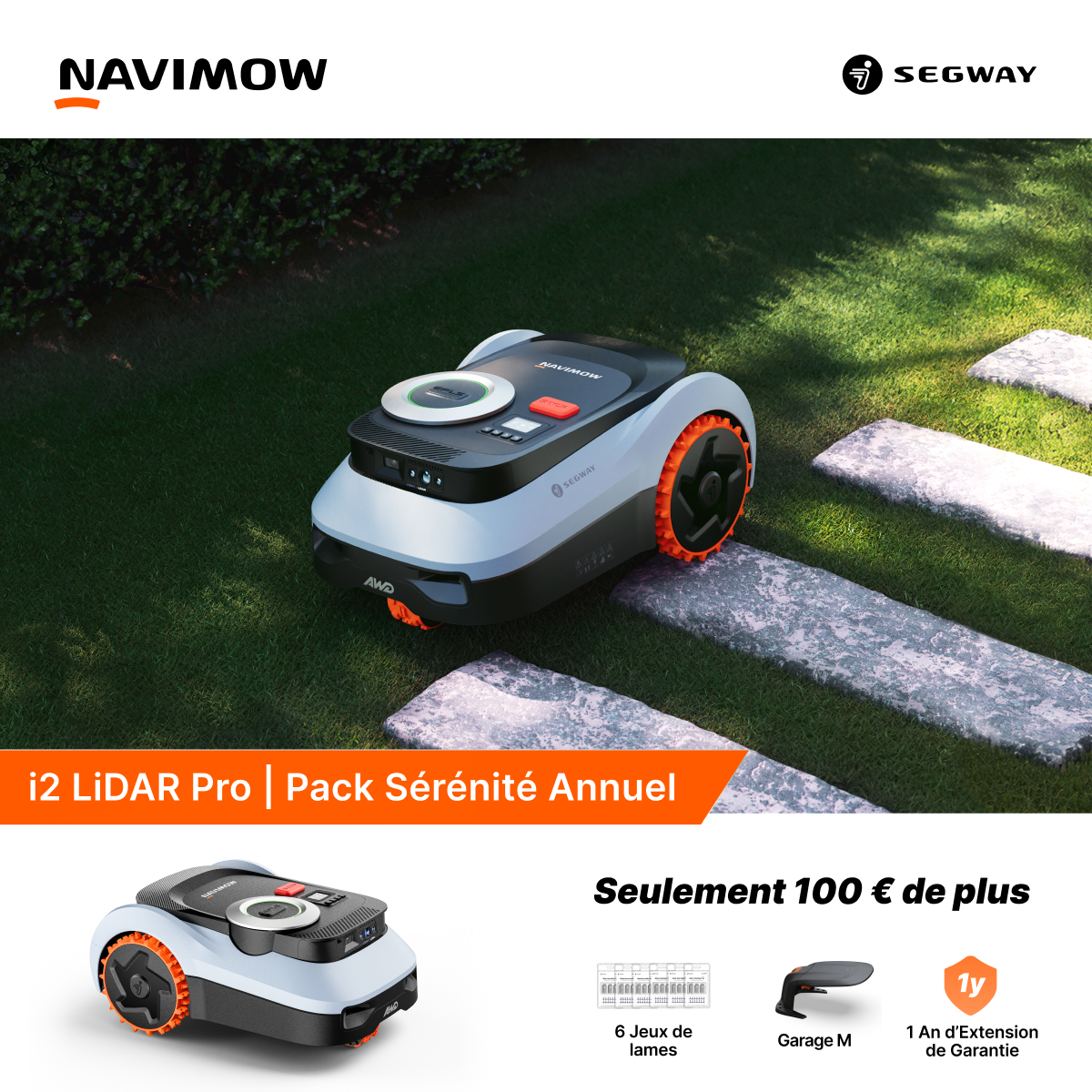 Segway Navimow FR Facebook ad