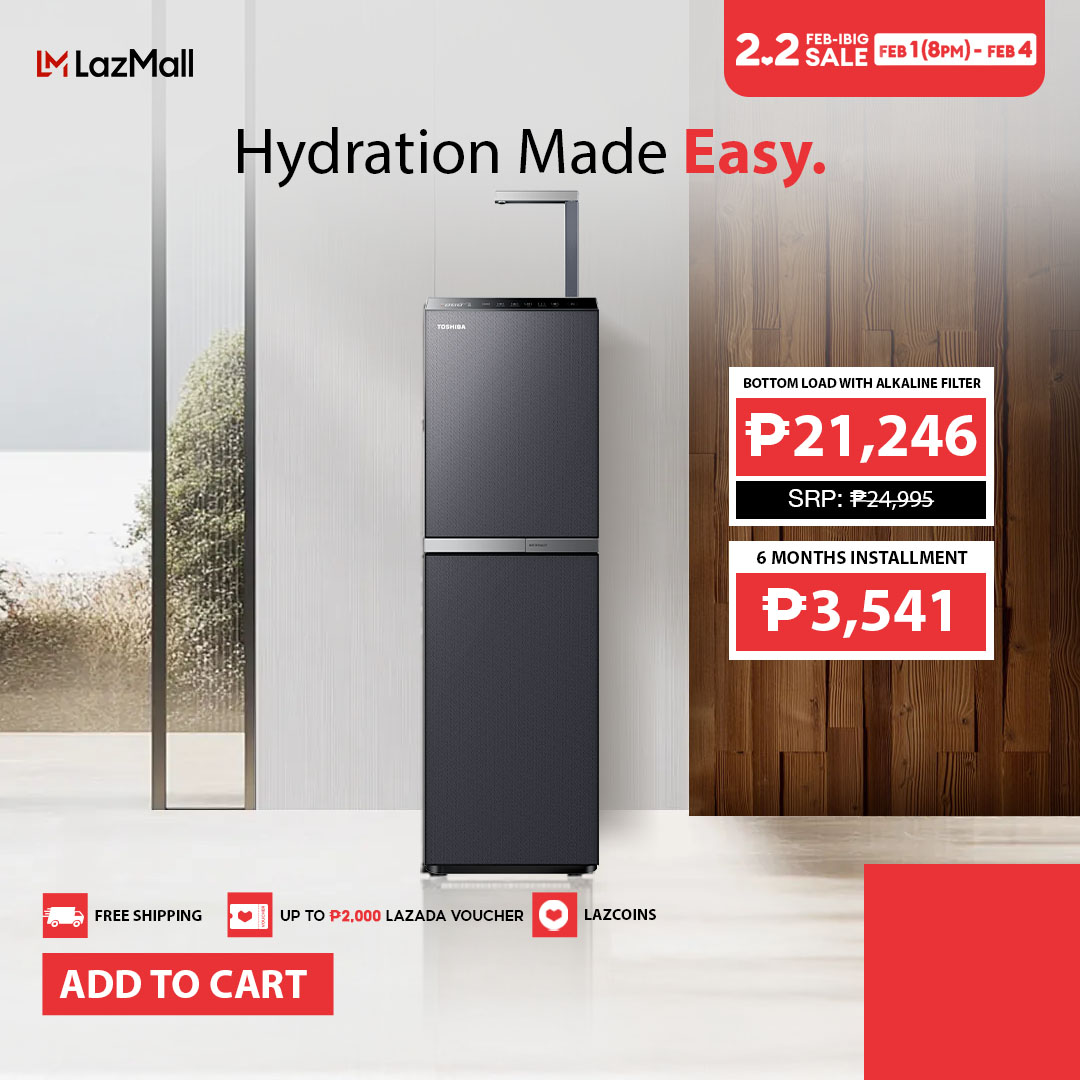 Toshiba Lifestyle Philippines Facebook ad: FRESH & HEALTHY THIS 3.3