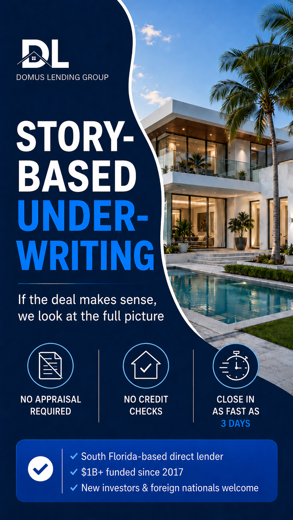 Domus Lending Group Facebook ad