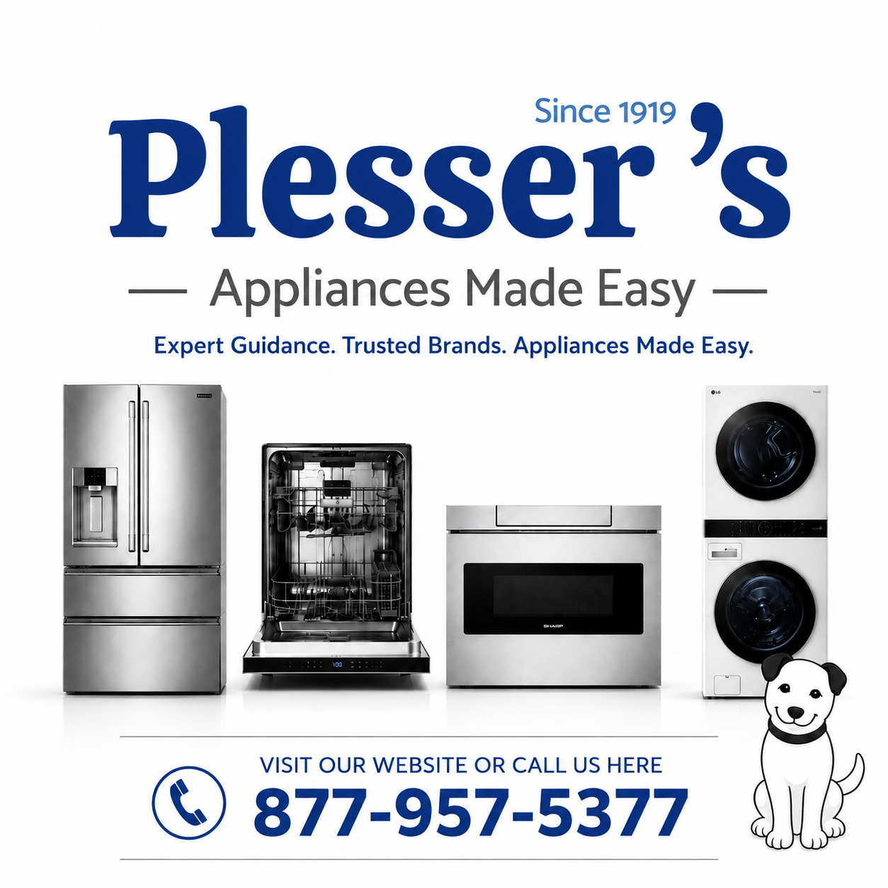 Plesser's Appliances Facebook ad