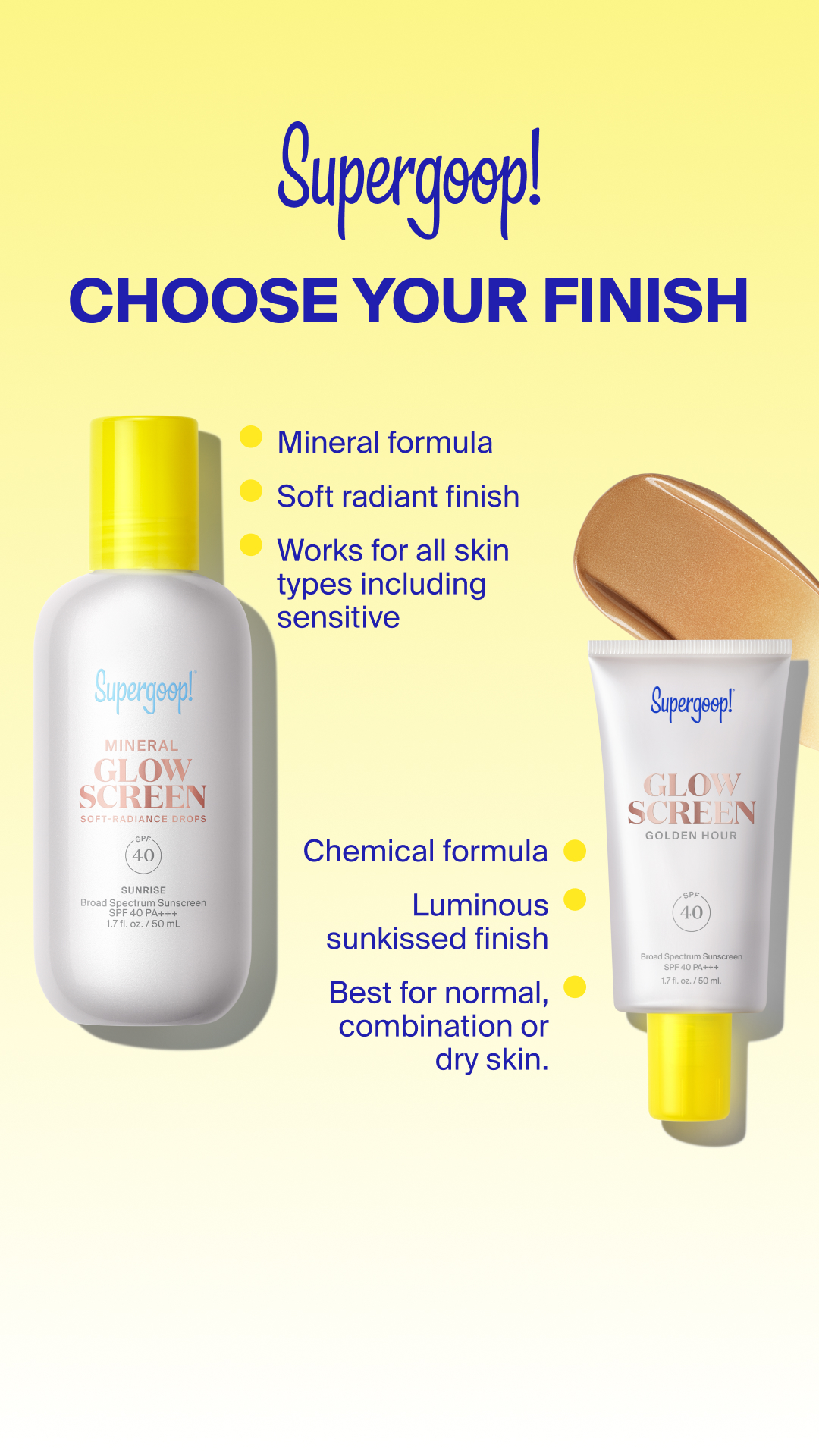 Supergoop Facebook ad