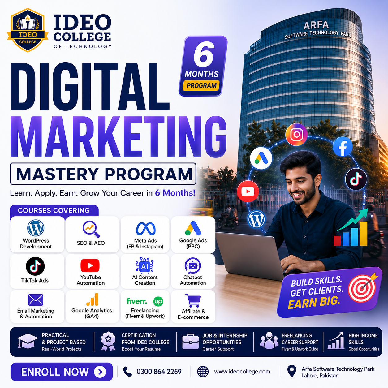IDEO College of Technology Facebook ad