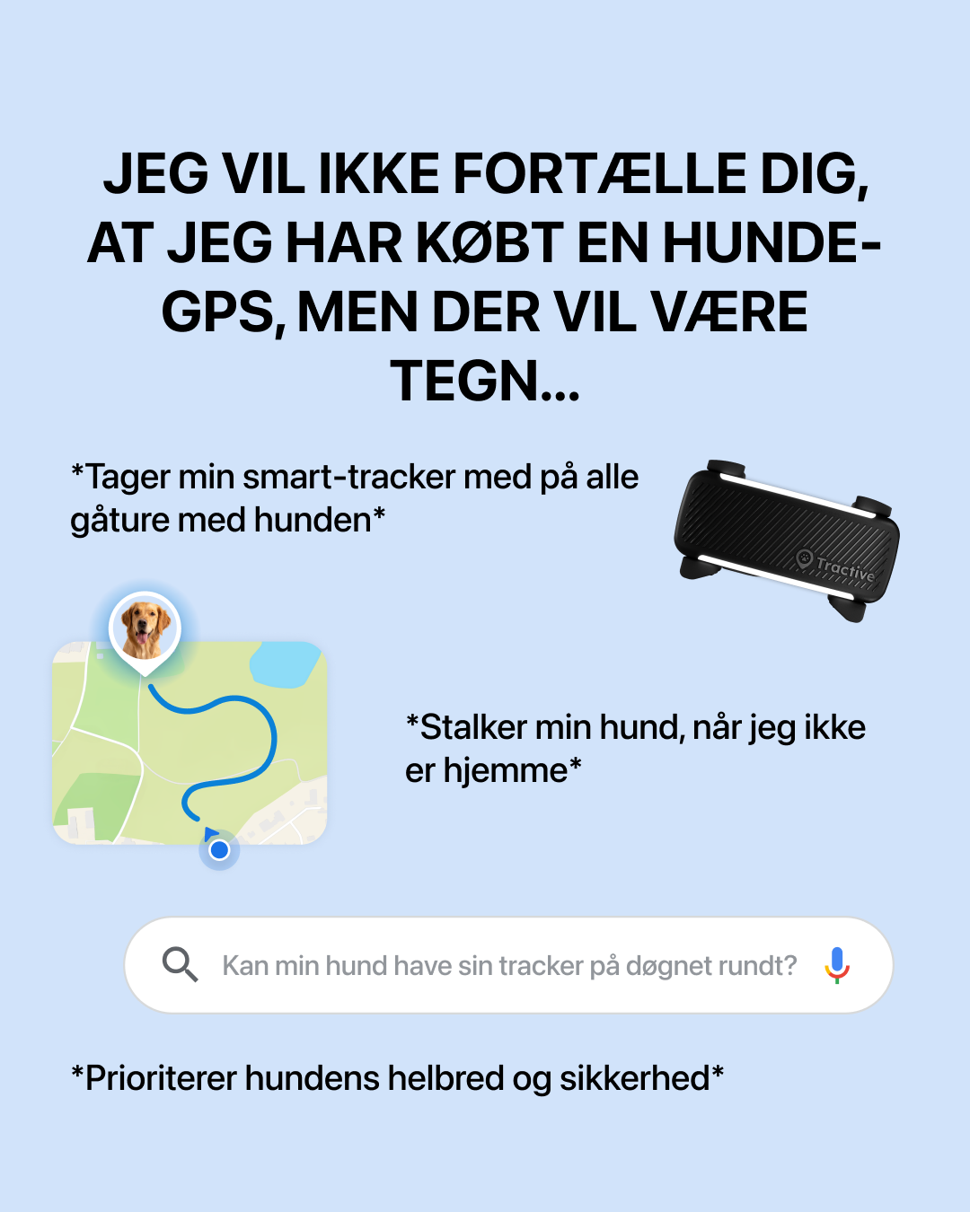 Tractive Facebook ad