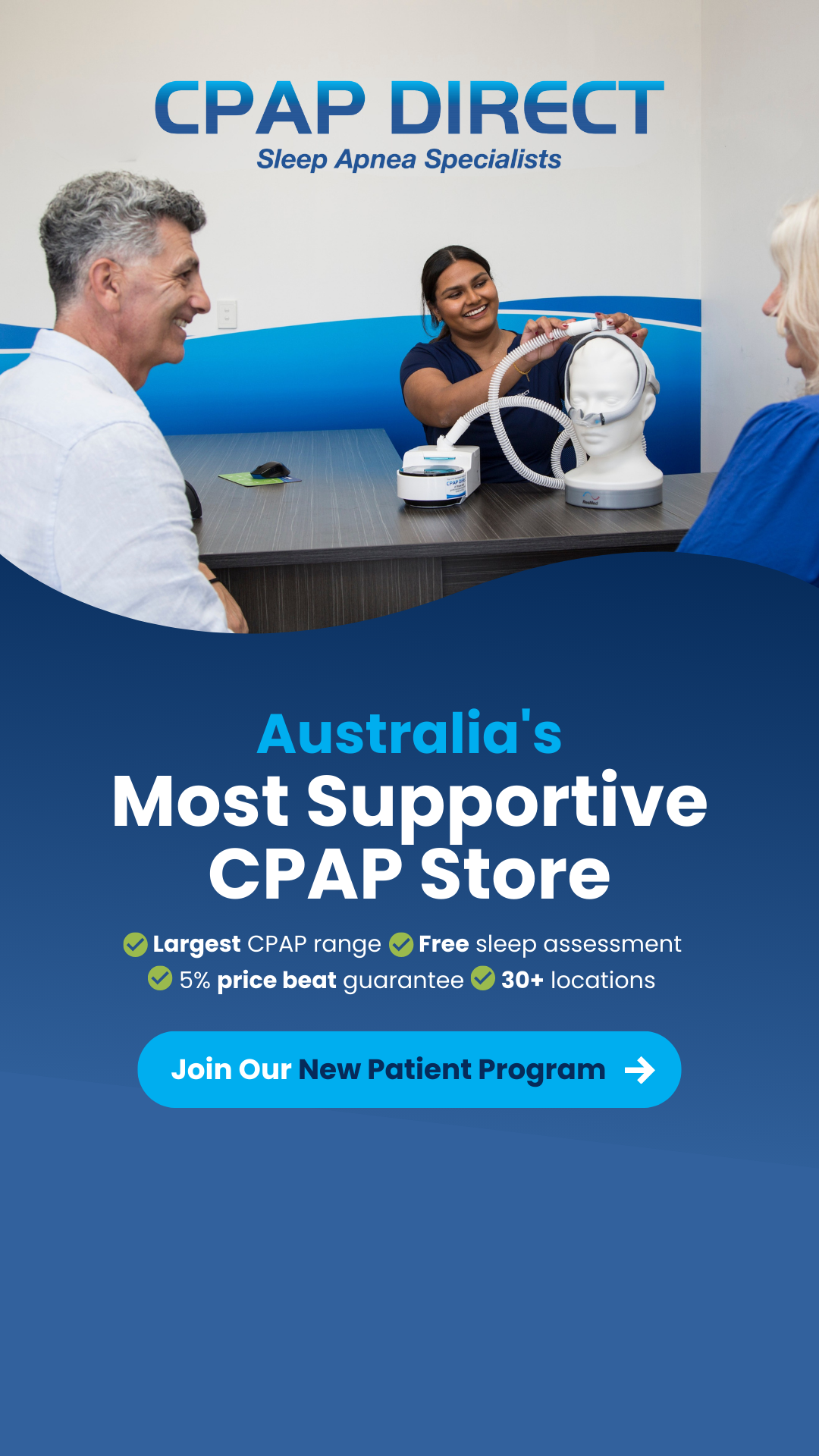 CPAP Direct Facebook ad
