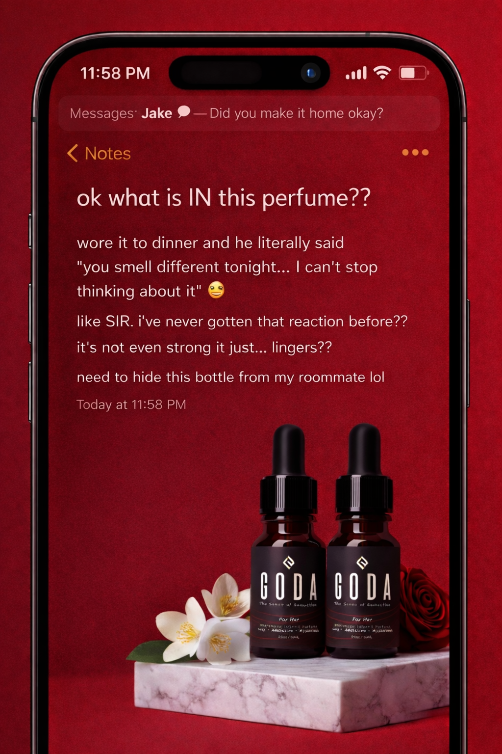 Goda Perfume Facebook ad