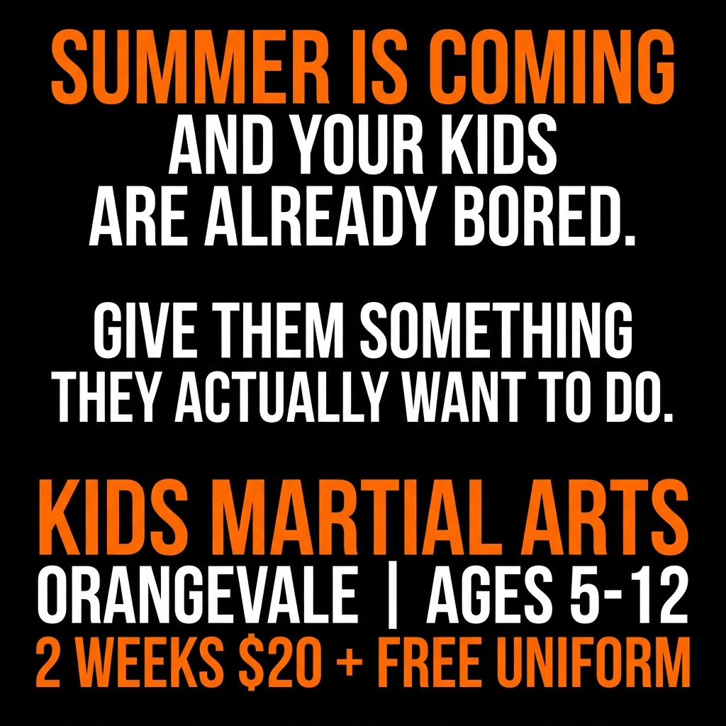 Orangevale Academy - Family Taekwondo Facebook ad