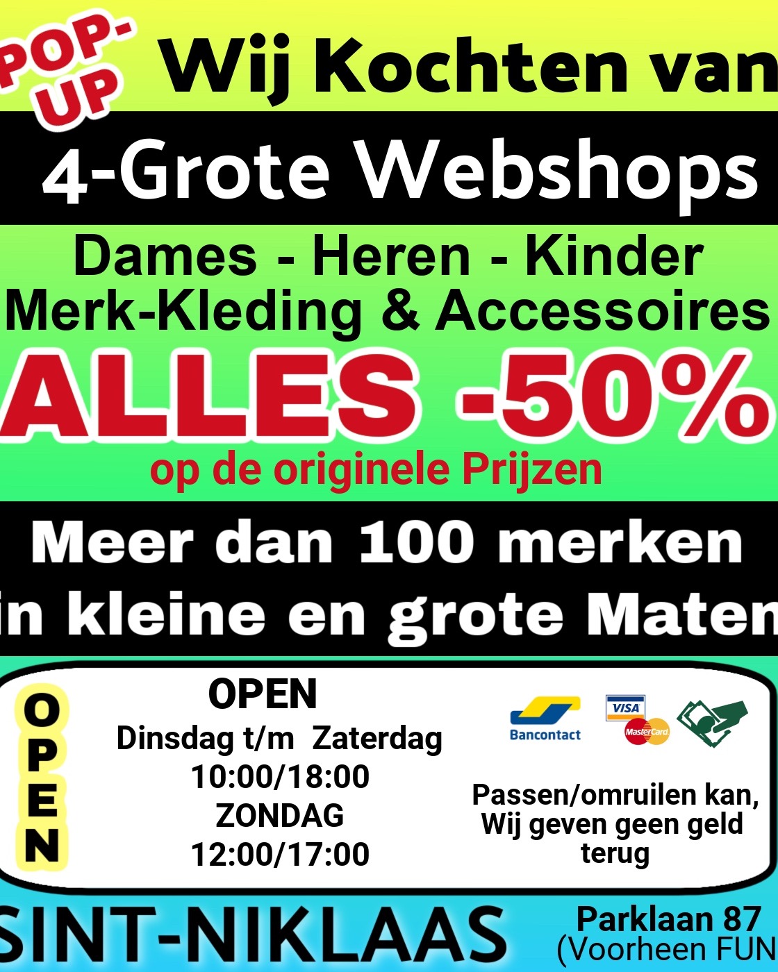 Spoed-Sale Merkkleding Facebook ad: Spoed.sale | outlet spoedverkoop bol.com Zalando merkkleding