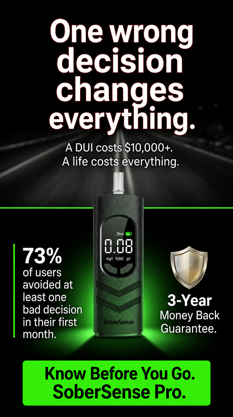 Sober Sense Facebook ad