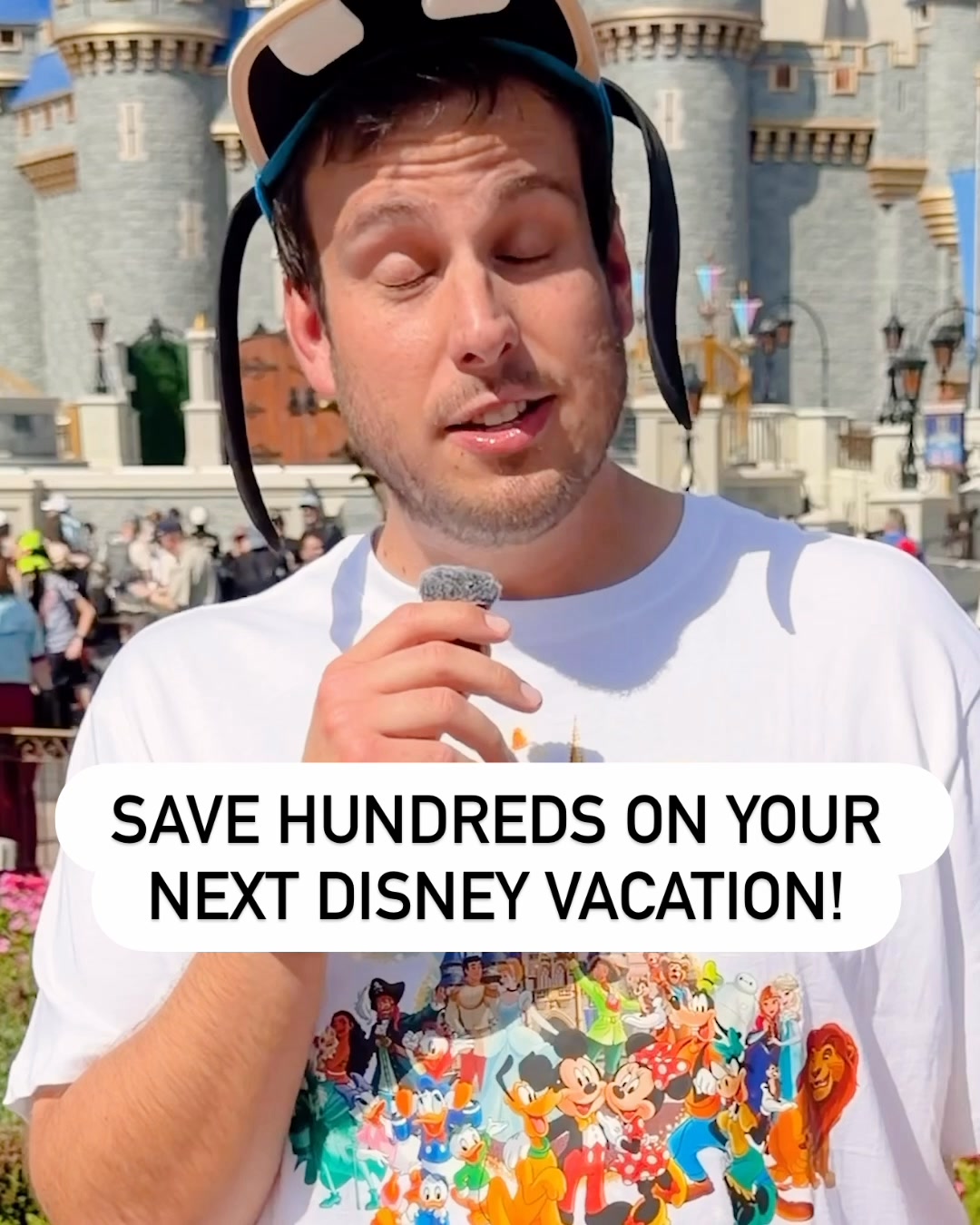 Undercover Tourist Facebook ad: Max Savings on Disney!