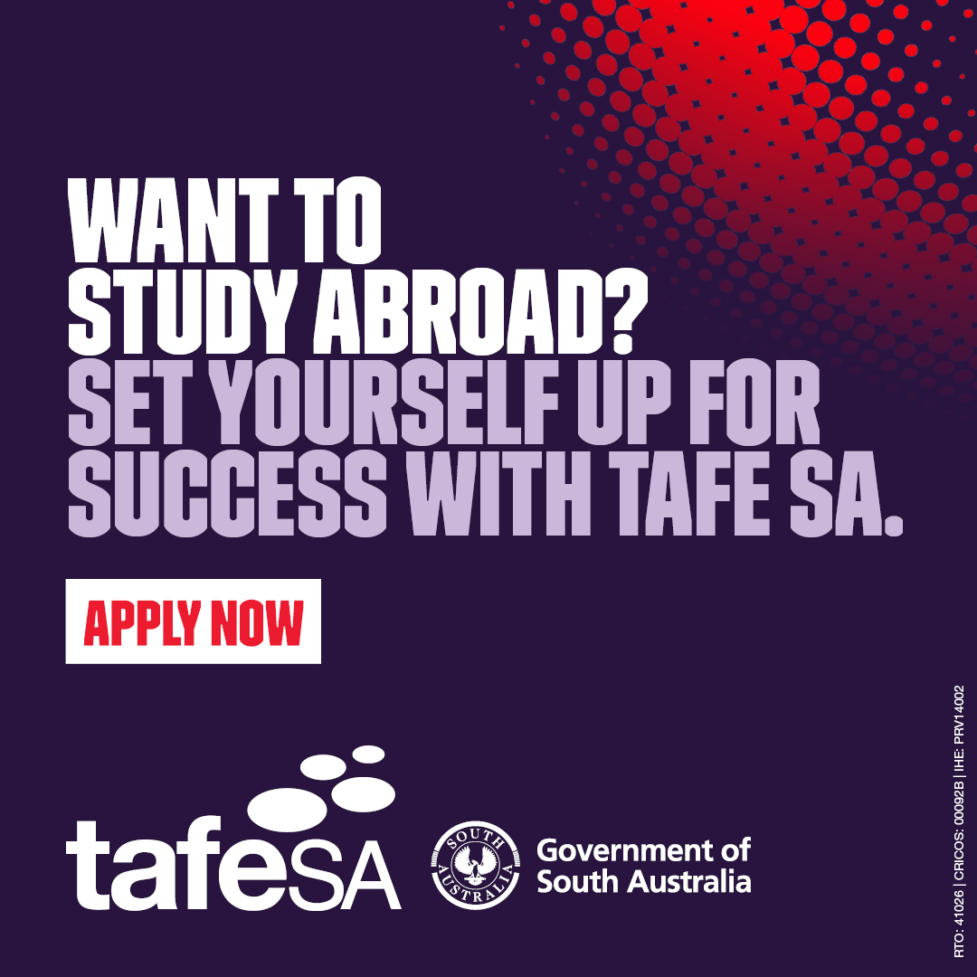 TAFE SA International Facebook ad