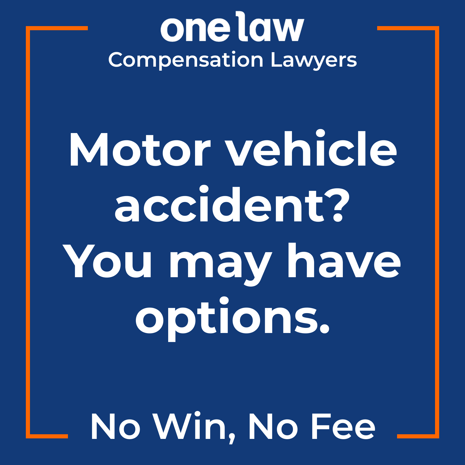 One Law Facebook ad