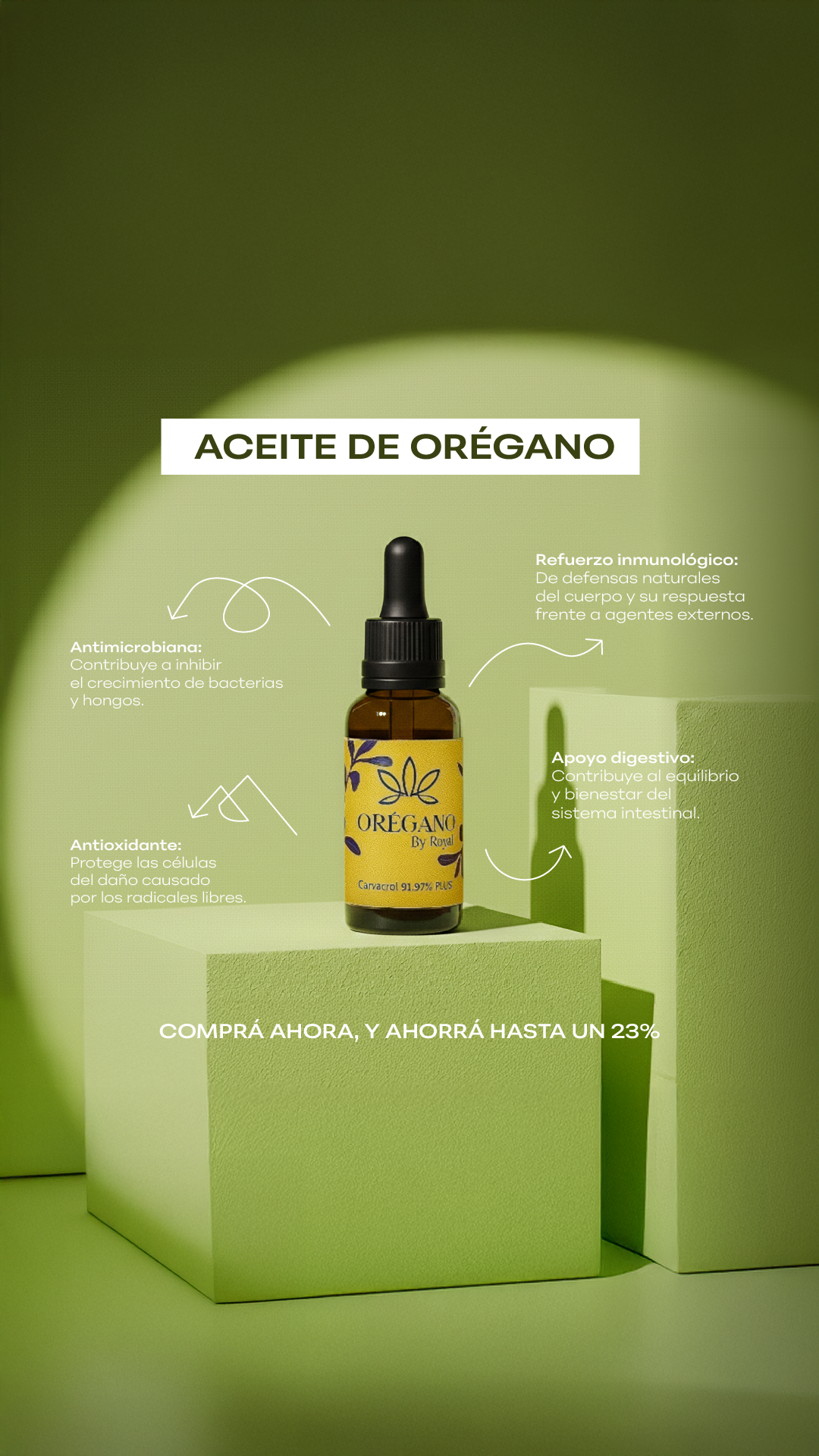 Aceites Naturales Royal Facebook ad