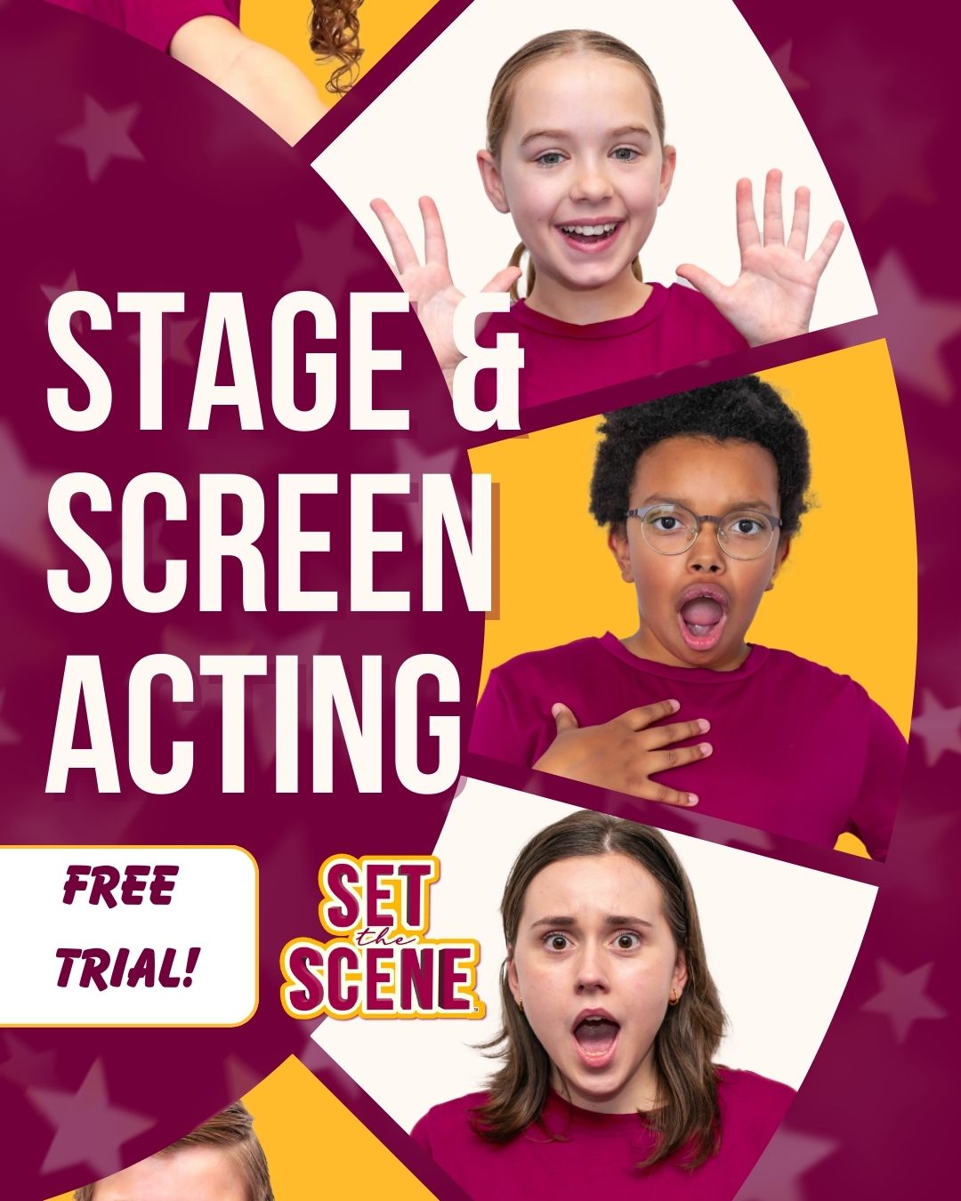 Nadias Performance Studio Facebook ad: Is your child hesitant to speak up or…