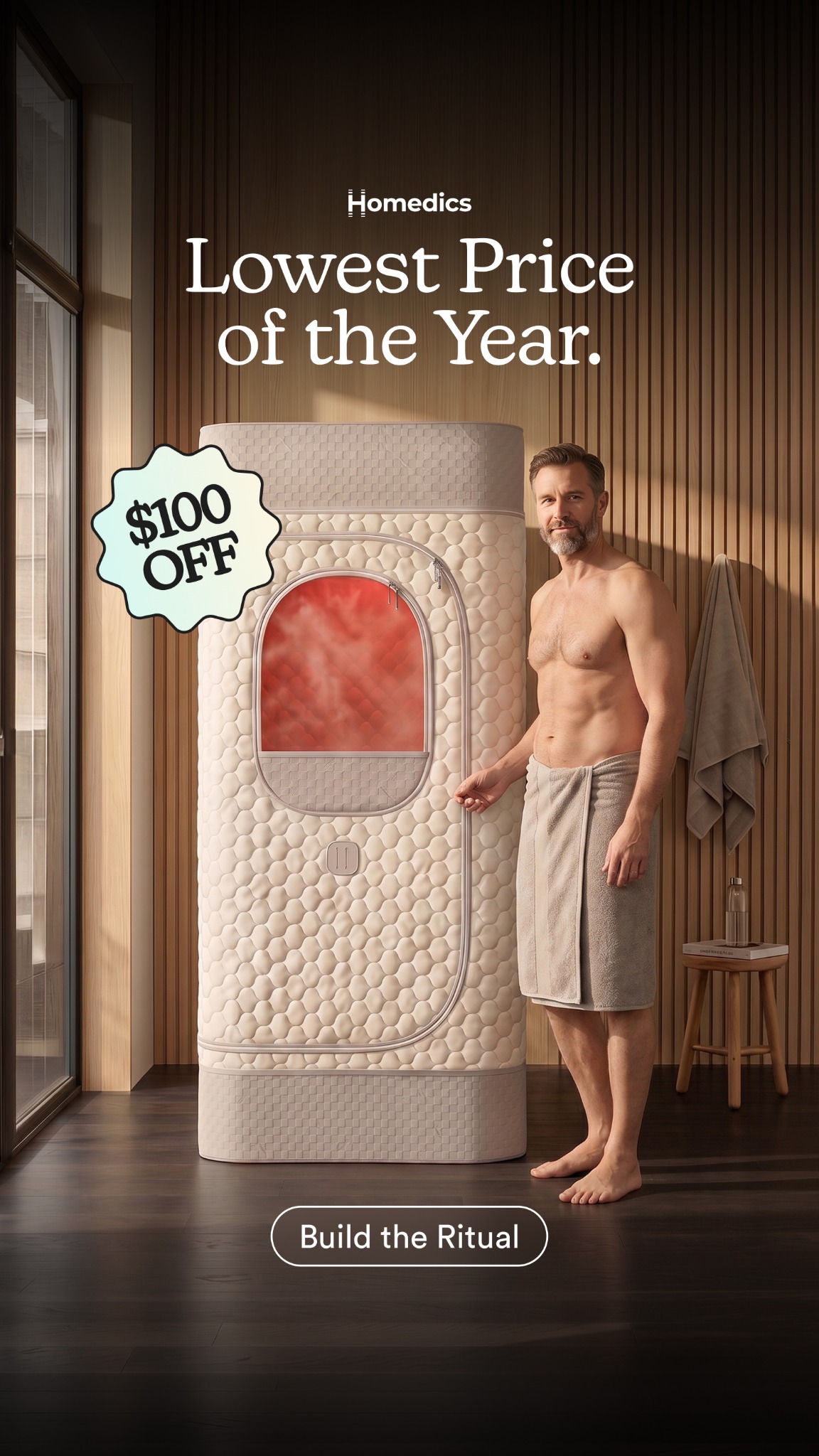 Homedics Facebook ad