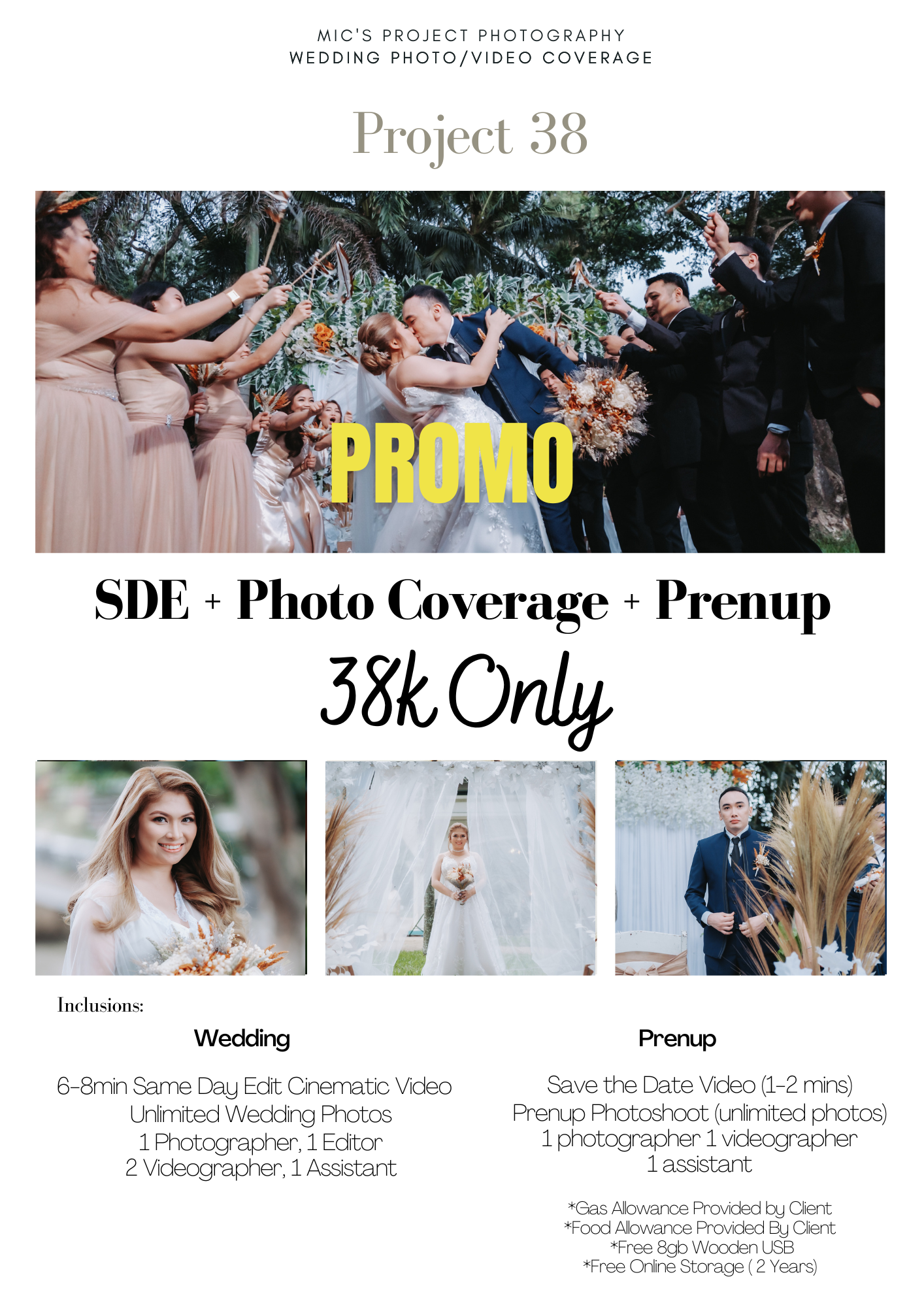 Mic's Project Photography Facebook ad: Chat with us