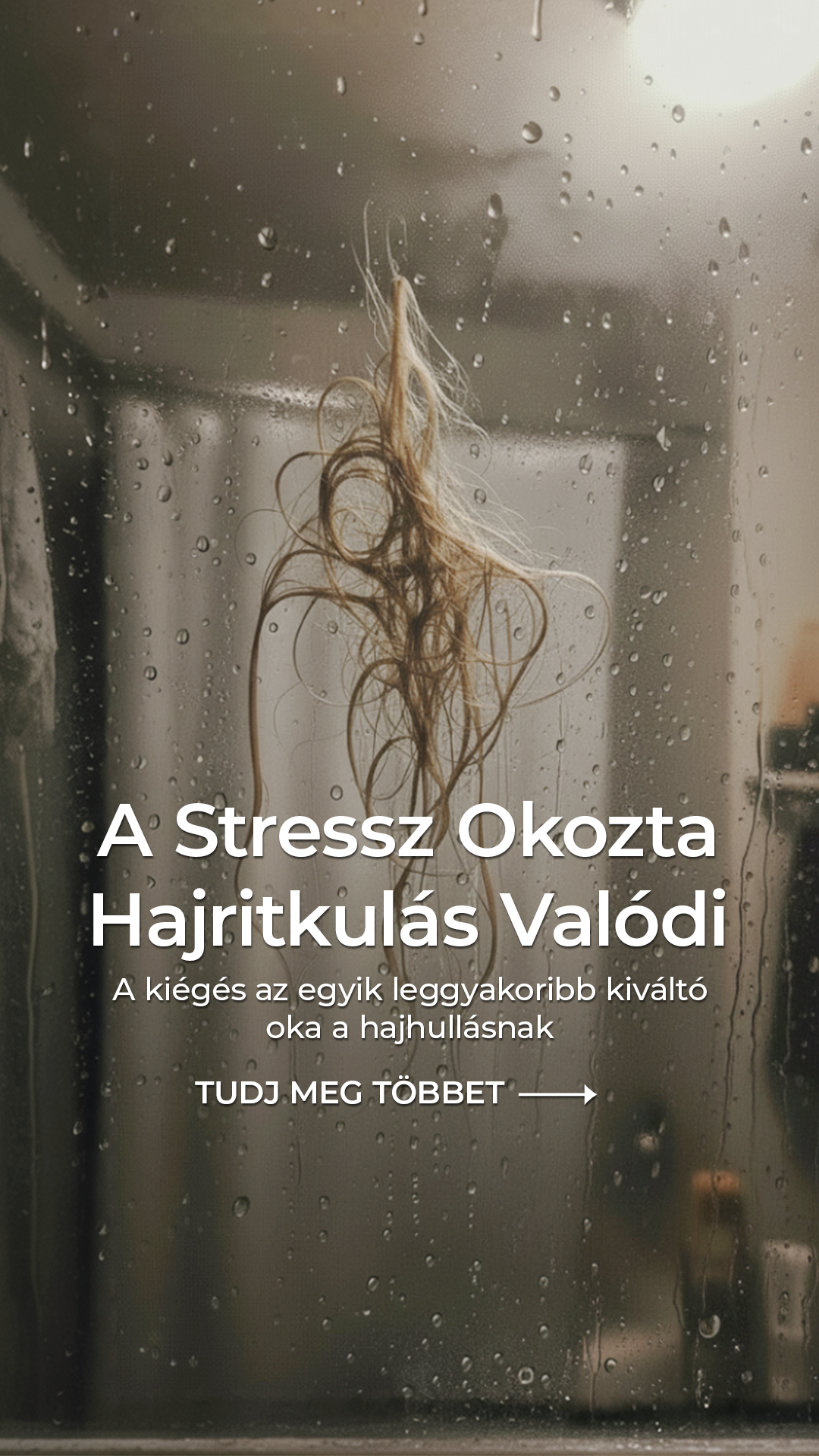 Nature's Finest Magyarország Facebook ad: A stressz, a hajnövekedés csendes gátlója