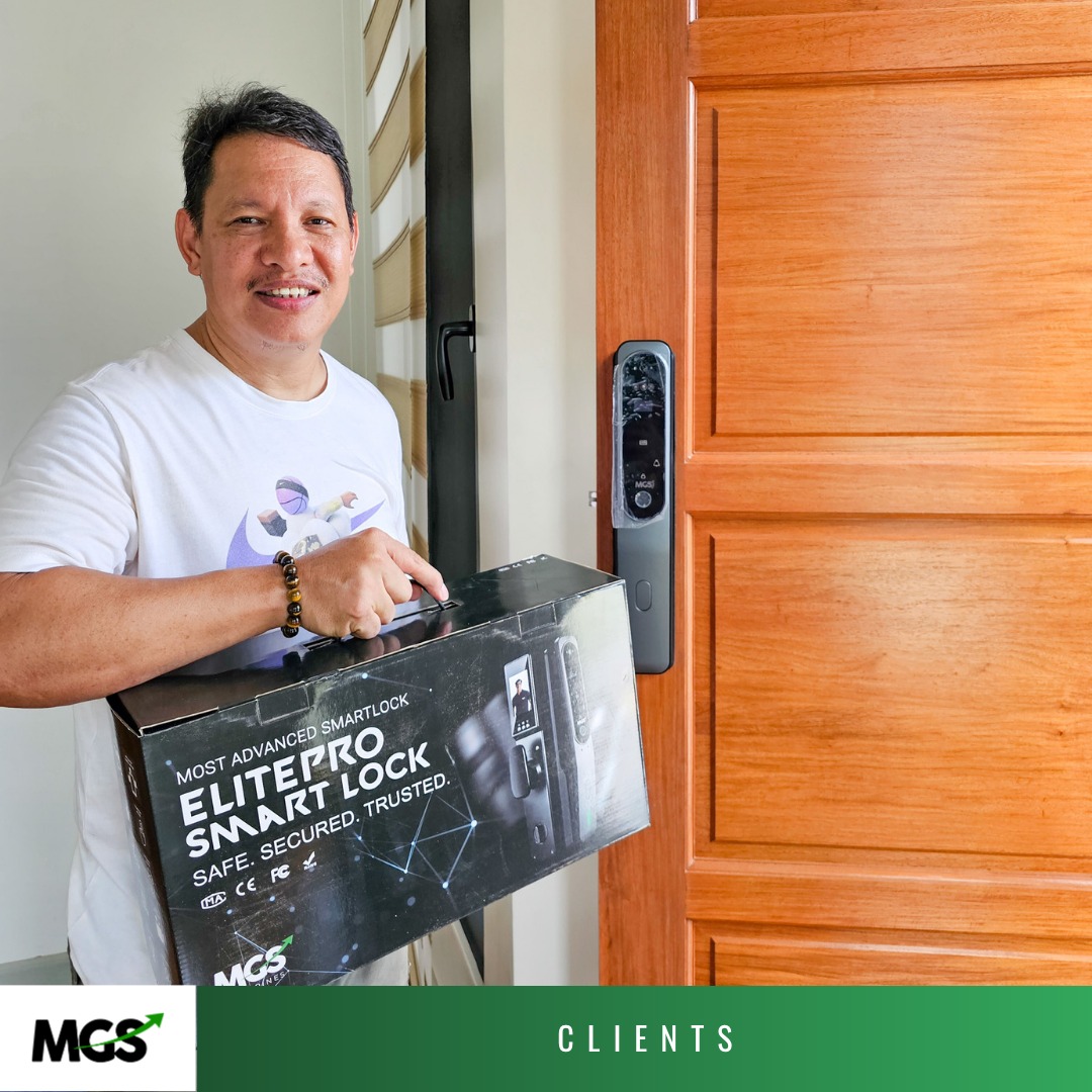 MGS Philippines - Pampanga Facebook ad: Thank you, Pampanga homeowners, for trusting MGS Smartlocks…