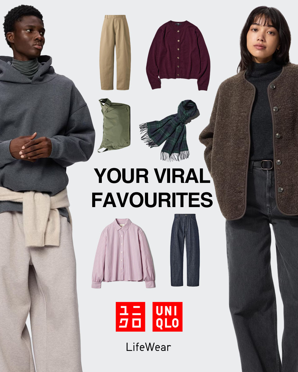 UNIQLO Europe Facebook ad: Di tendenza sui social