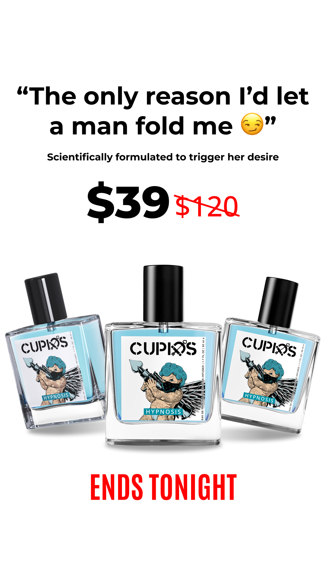 Try Cupids Facebook ad