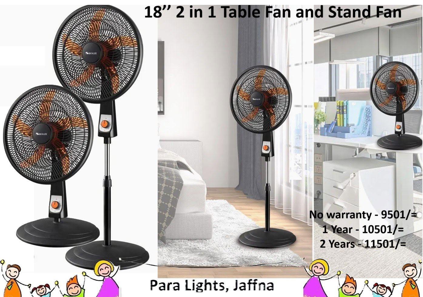 Para Lights - Jaffna Facebook ad: 2 in 1 18'' மின் விசிறி இன்னும் அதே…