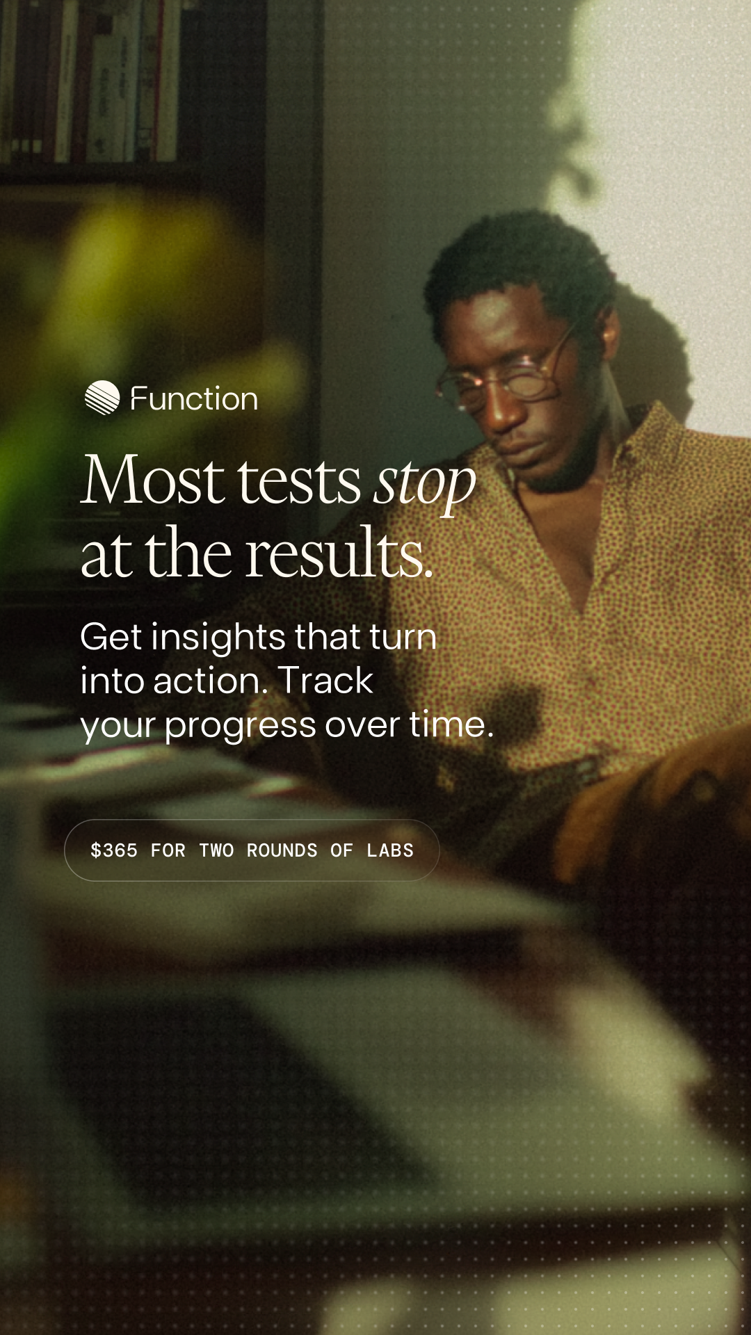 Function Health Facebook ad