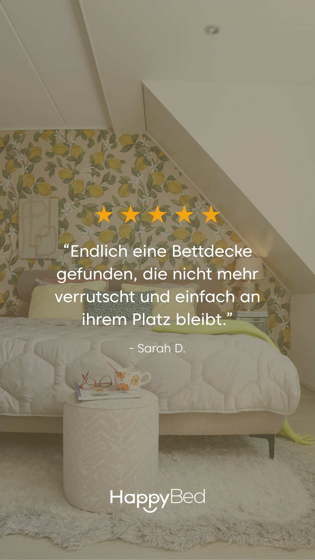 Thehappybed.de Facebook ad