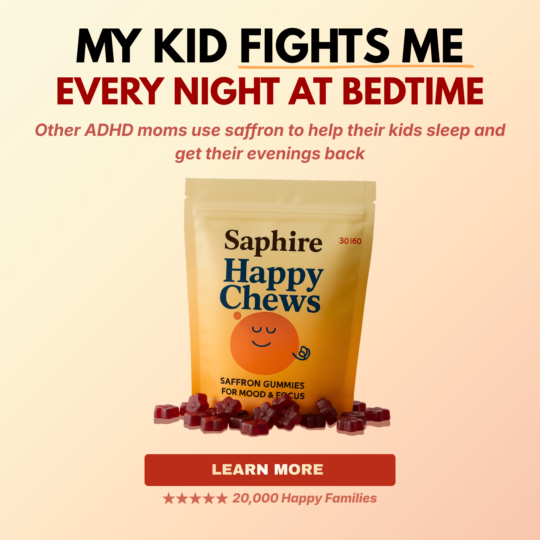 Saphire Saffron Facebook ad