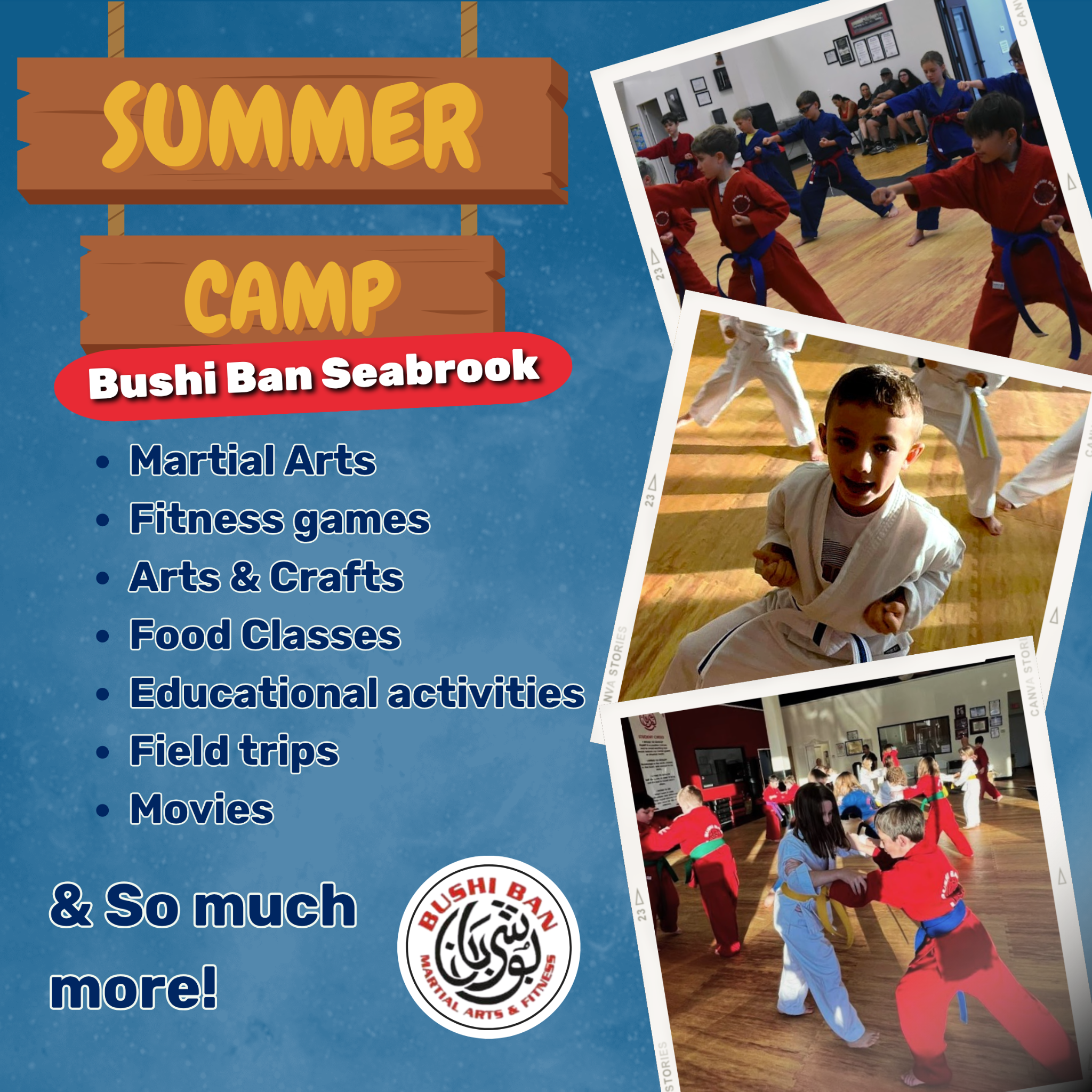 Bushi Ban Seabrook Facebook ad from May 28, 2026
