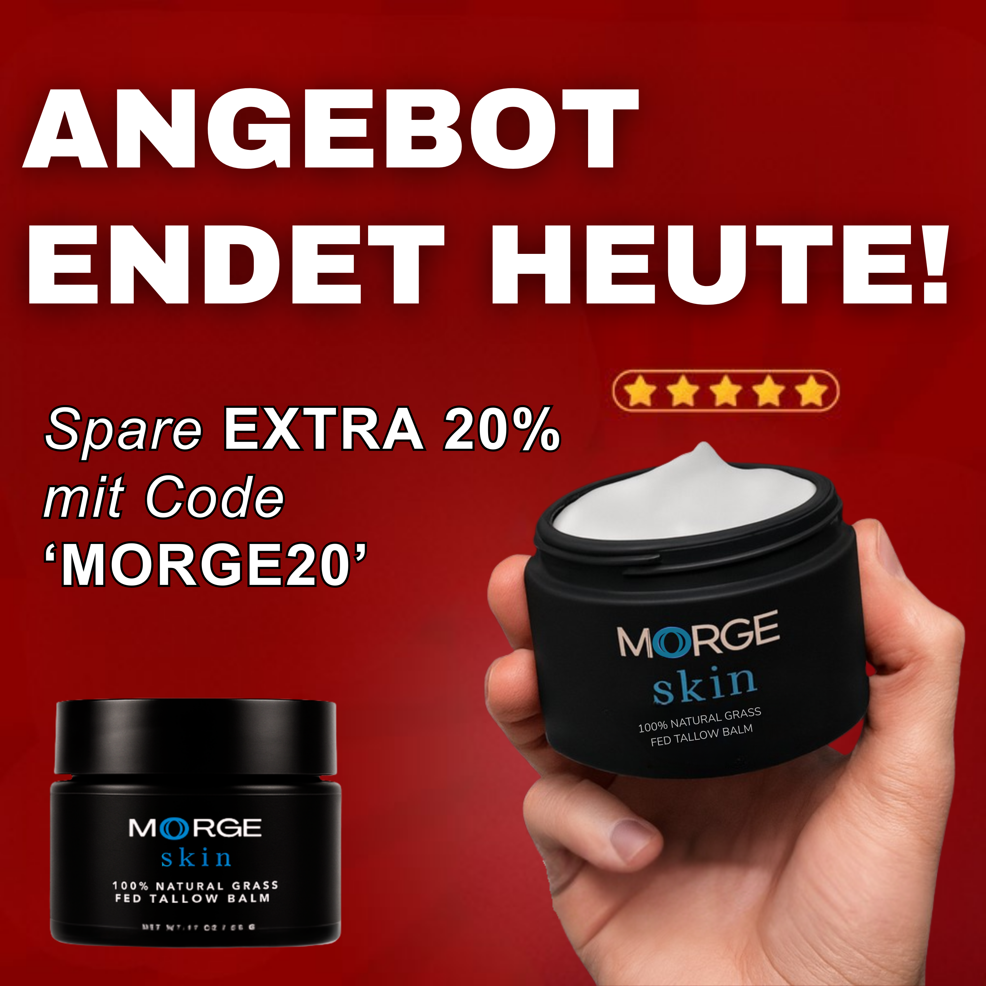 Morge Skin Facebook ad