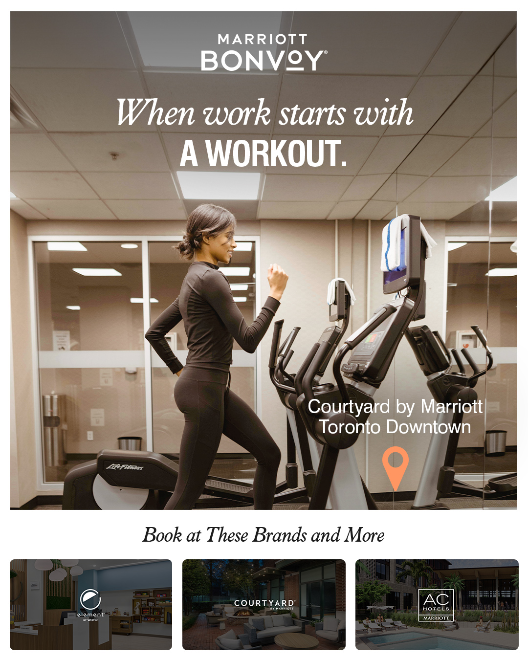 Marriott Bonvoy Facebook ad