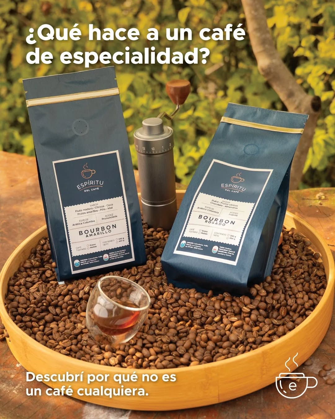 Espiritu del Café Facebook ad: El café de especialidad es más que una…
