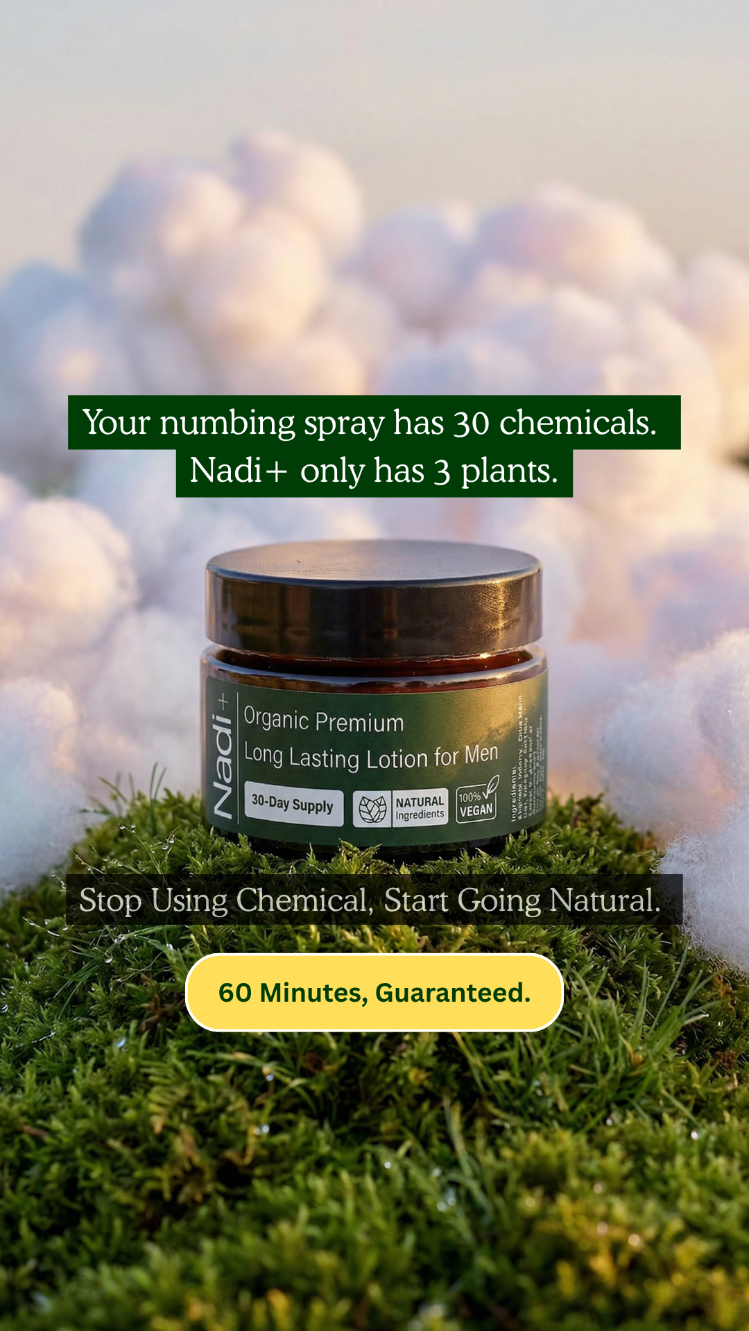 Nadi Health Facebook ad: Why Could Ancient Men Last 10x Longer Than Men Today?