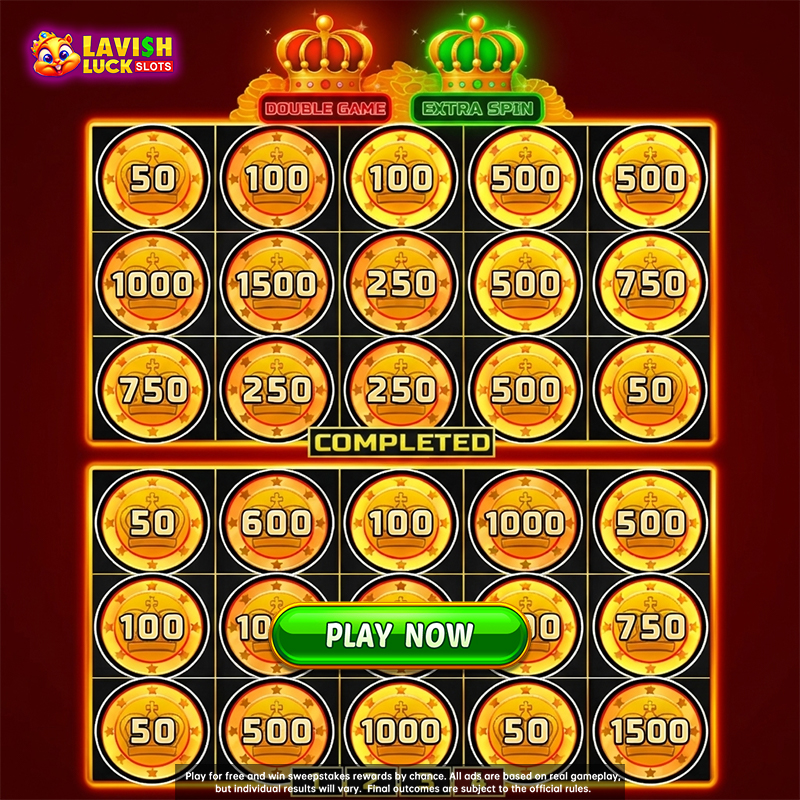 Lavish Luck Casino Facebook ad: Hit the Jackpot of Fun