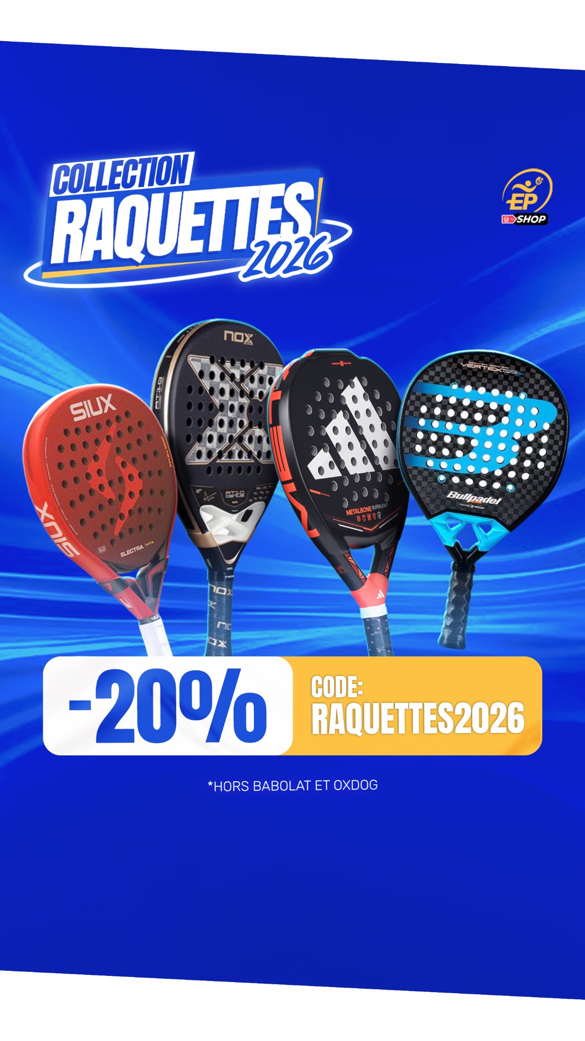 Esprit Padel Shop Facebook ad