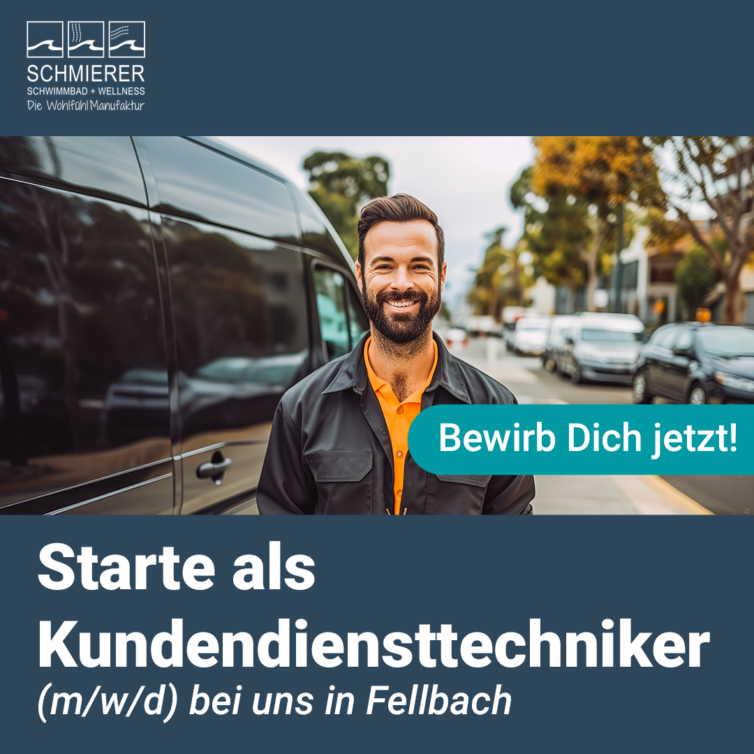 SHS Schmierer GmbH - Schwimmbad + Wellness Facebook ad: Auf der Suche nach einer neuen Herausforderung? Werde…