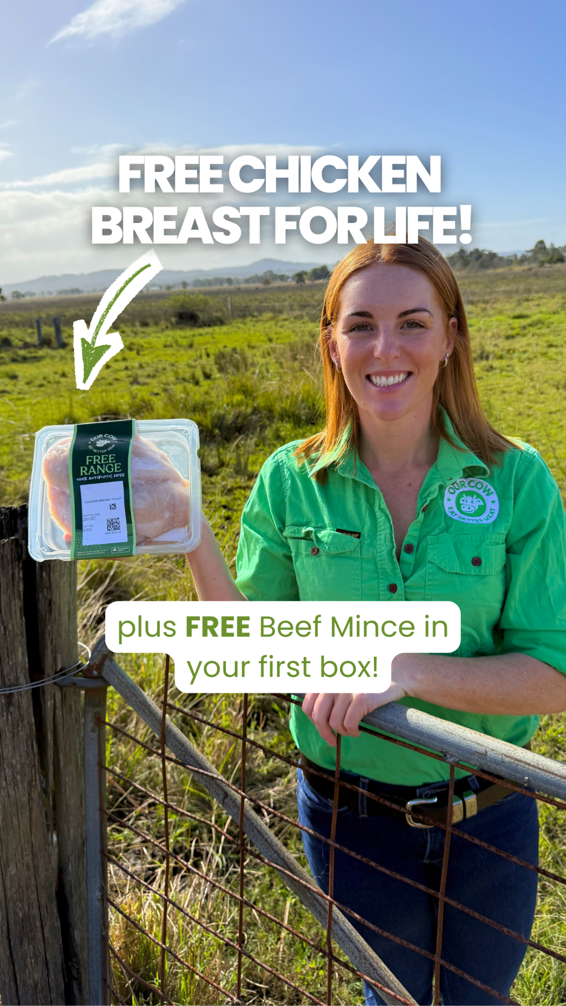 Our Cow Facebook ad