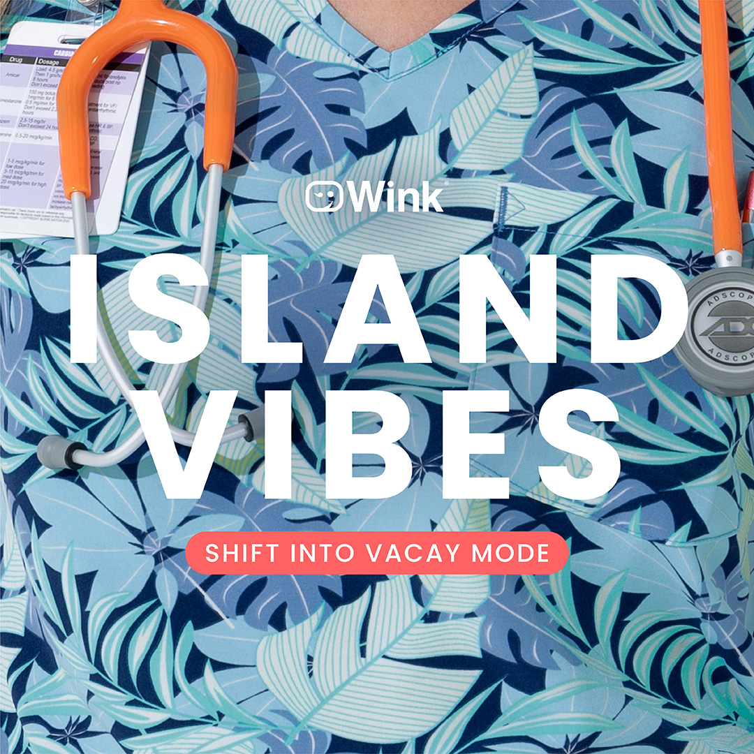 Wink Scrubs Facebook ad