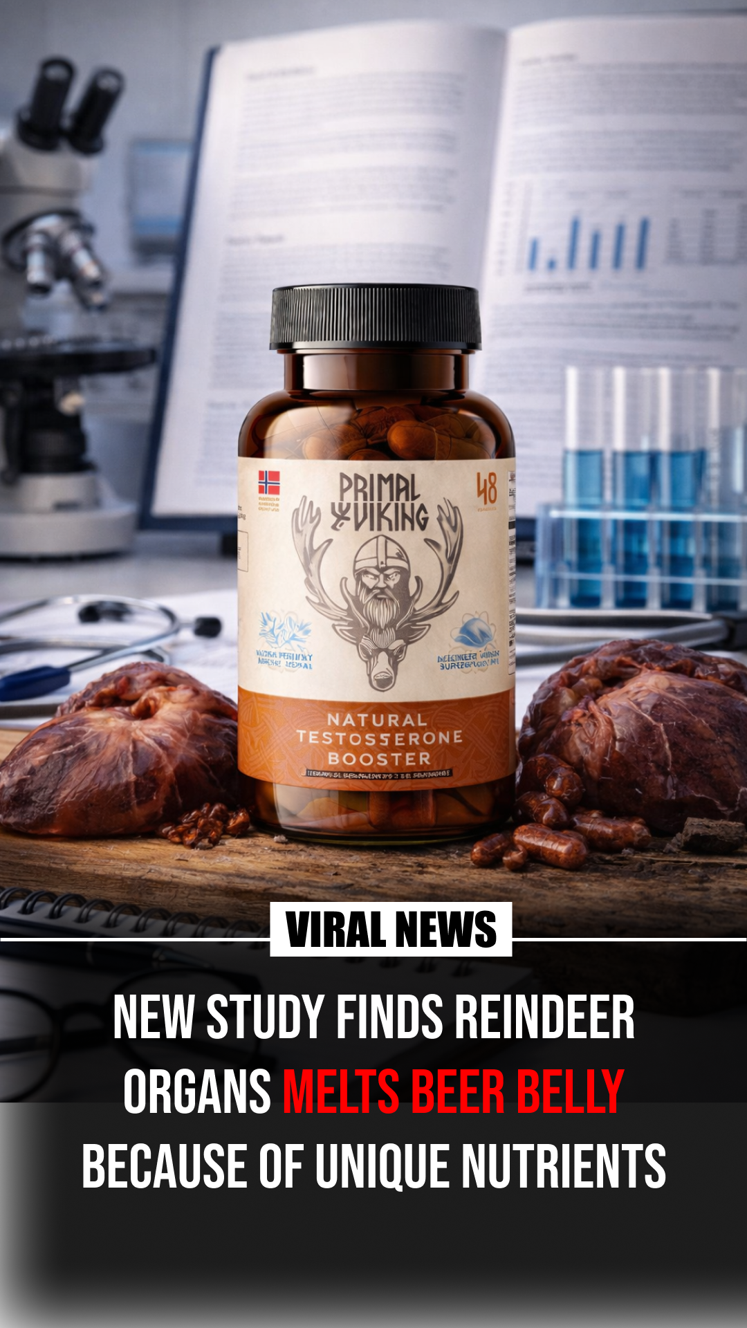 Primal Viking Facebook ad