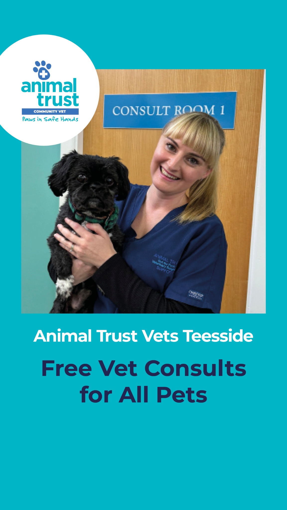 Animal Trust Vets Facebook ad