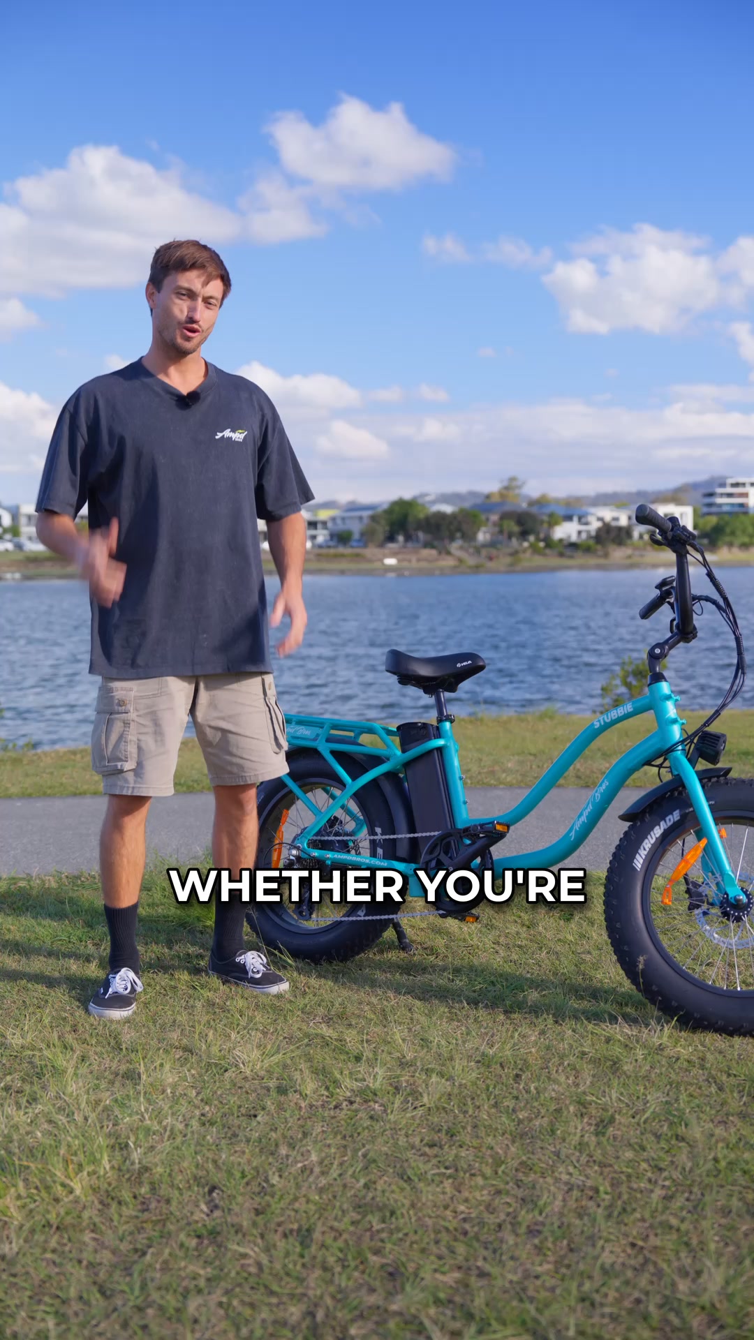 Ampd Bros Electric Bikes Facebook ad: The Compact Cargo E-Bike