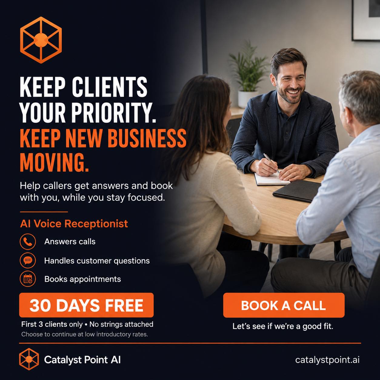 Catalyst Point AI Facebook ad