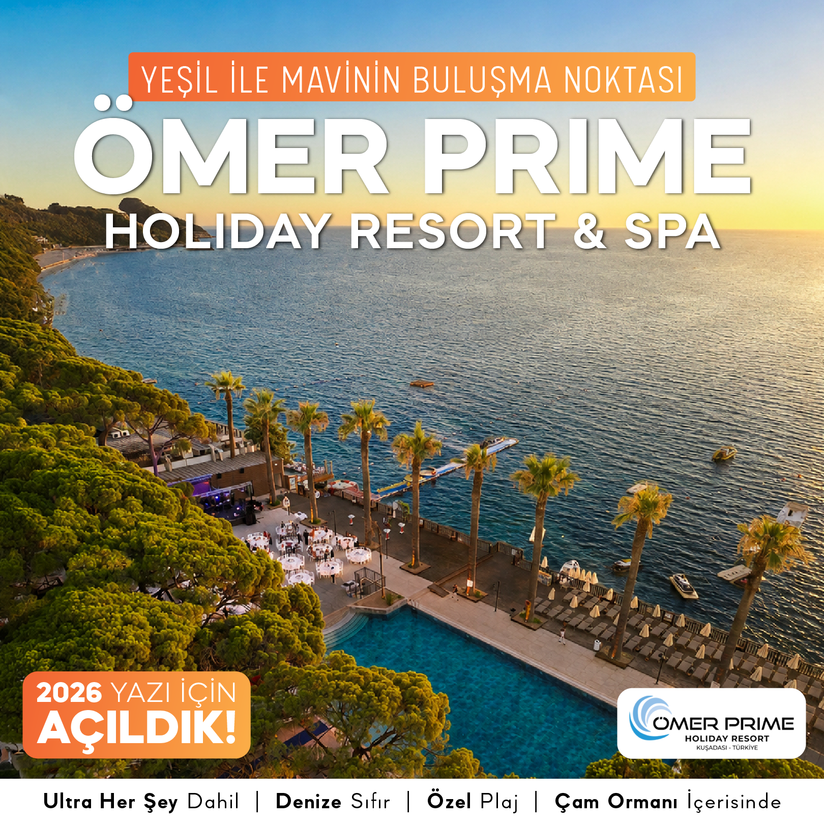 Ömer Prime Holiday Resort Facebook ad from May 26, 2026