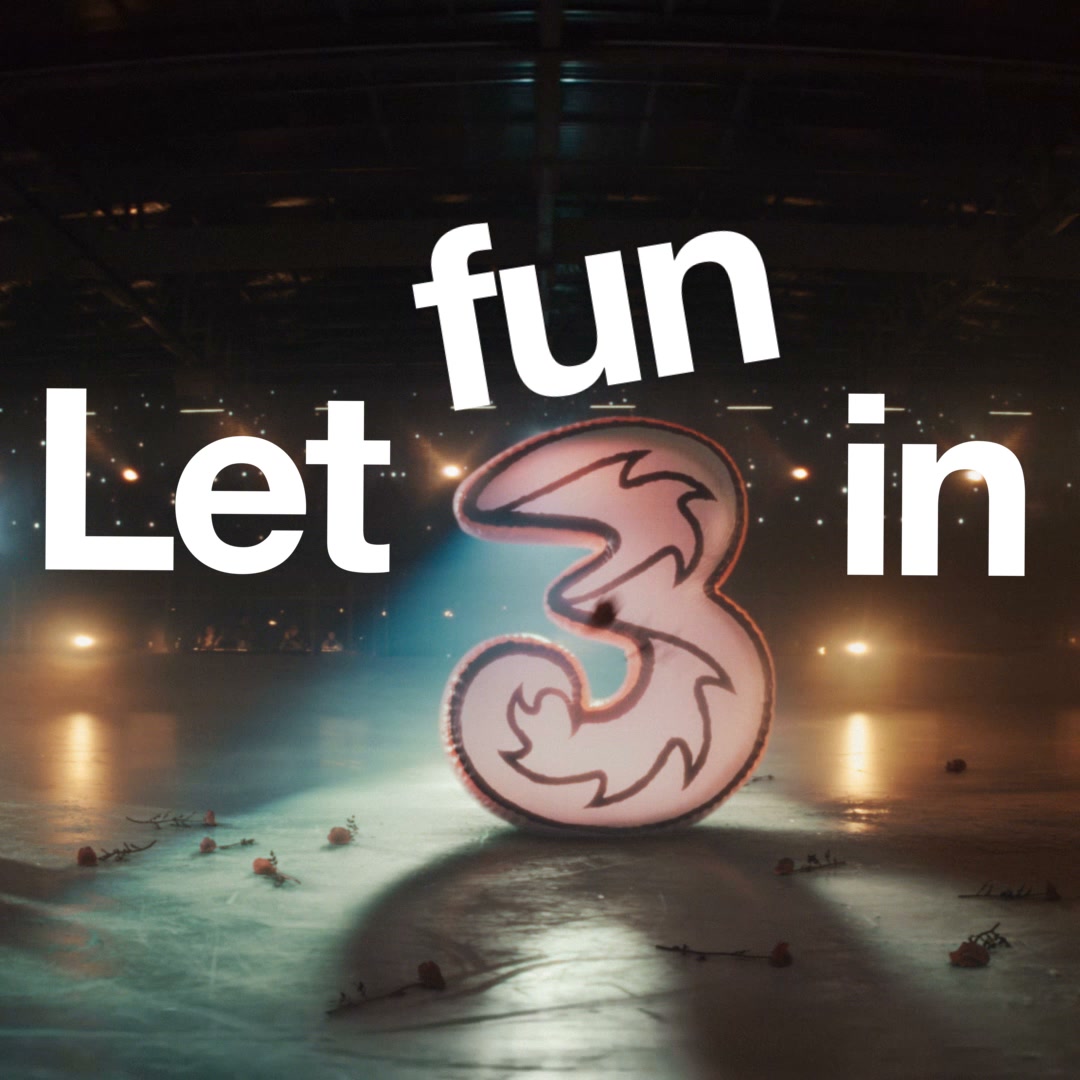 Three UK Facebook ad: Let Fun In with Three