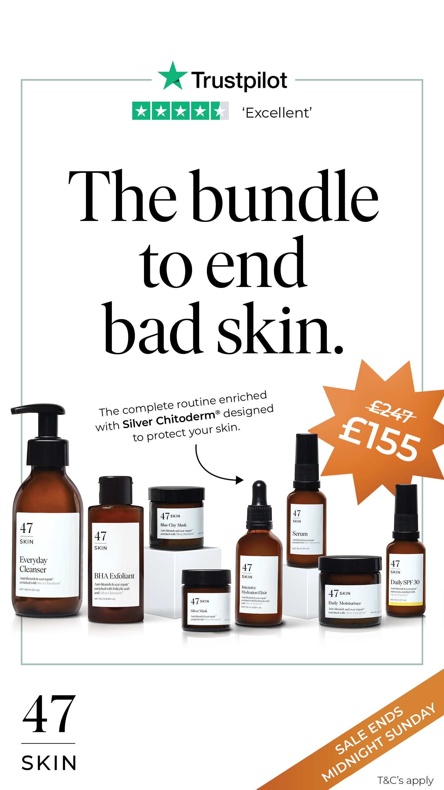47Skin Facebook ad