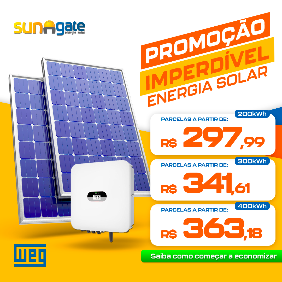 Sun Gate - Energia Solar Facebook ad