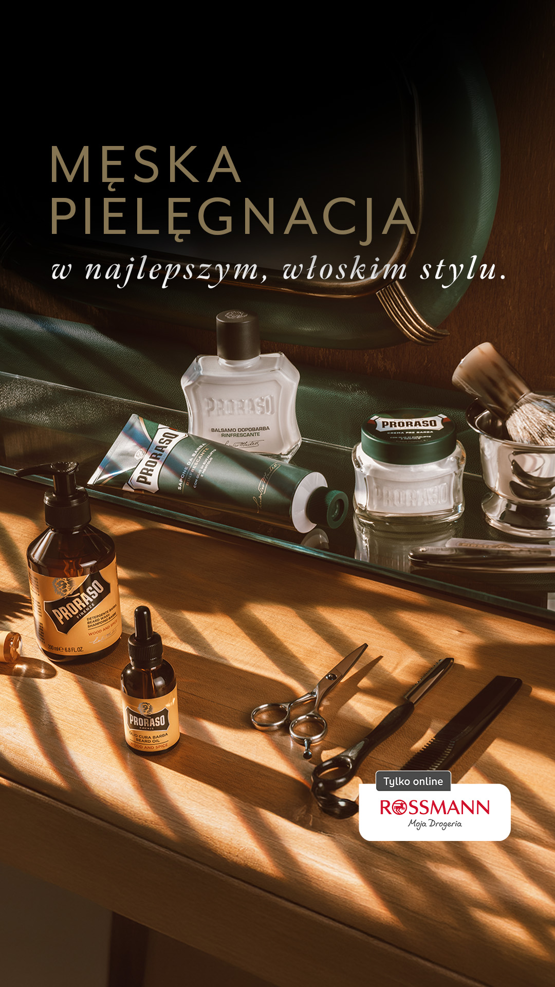 Proraso Polska Facebook ad